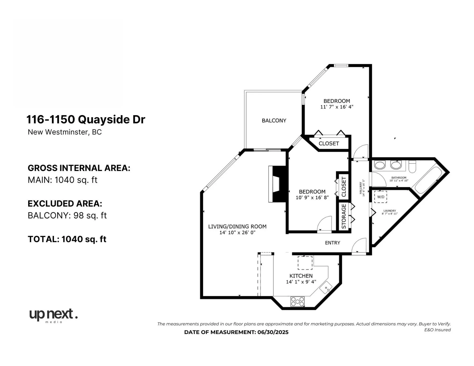 116 1150 Quayside Drive