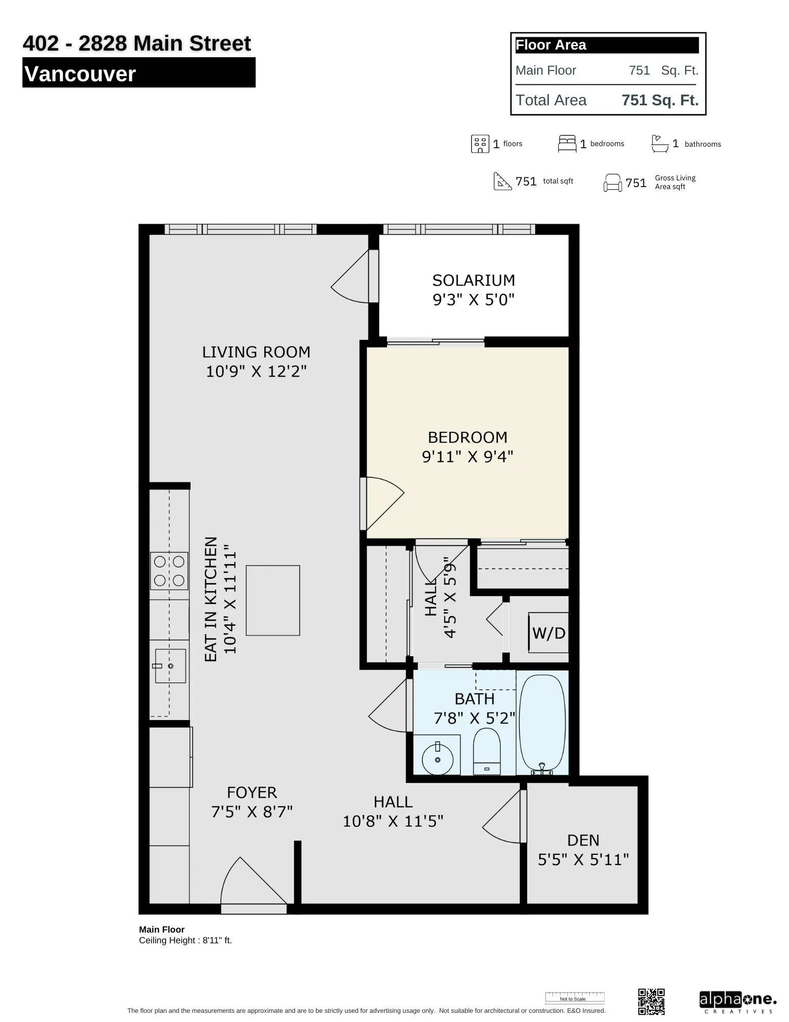 402 2828 Main Street