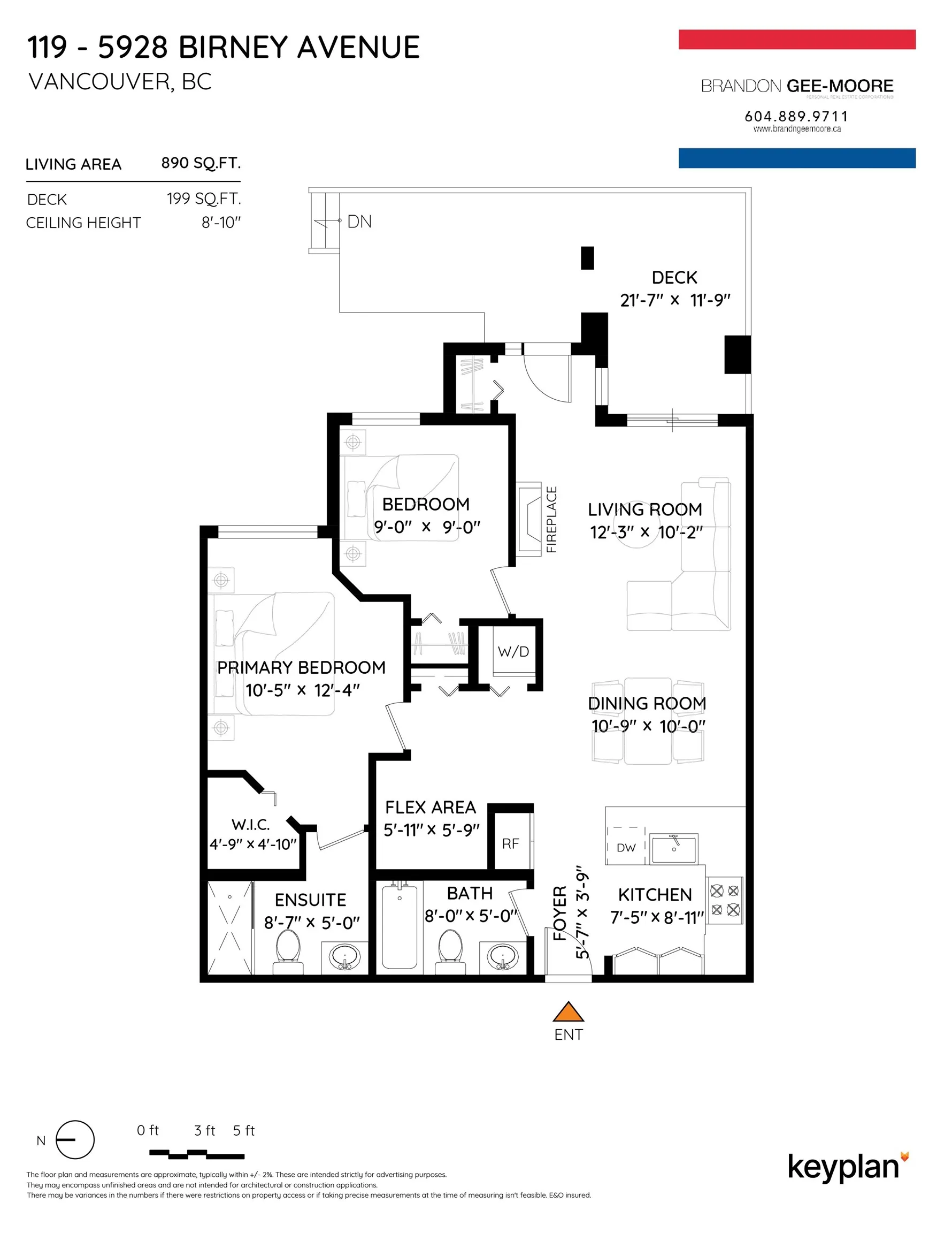 119 5928 Birney Avenue