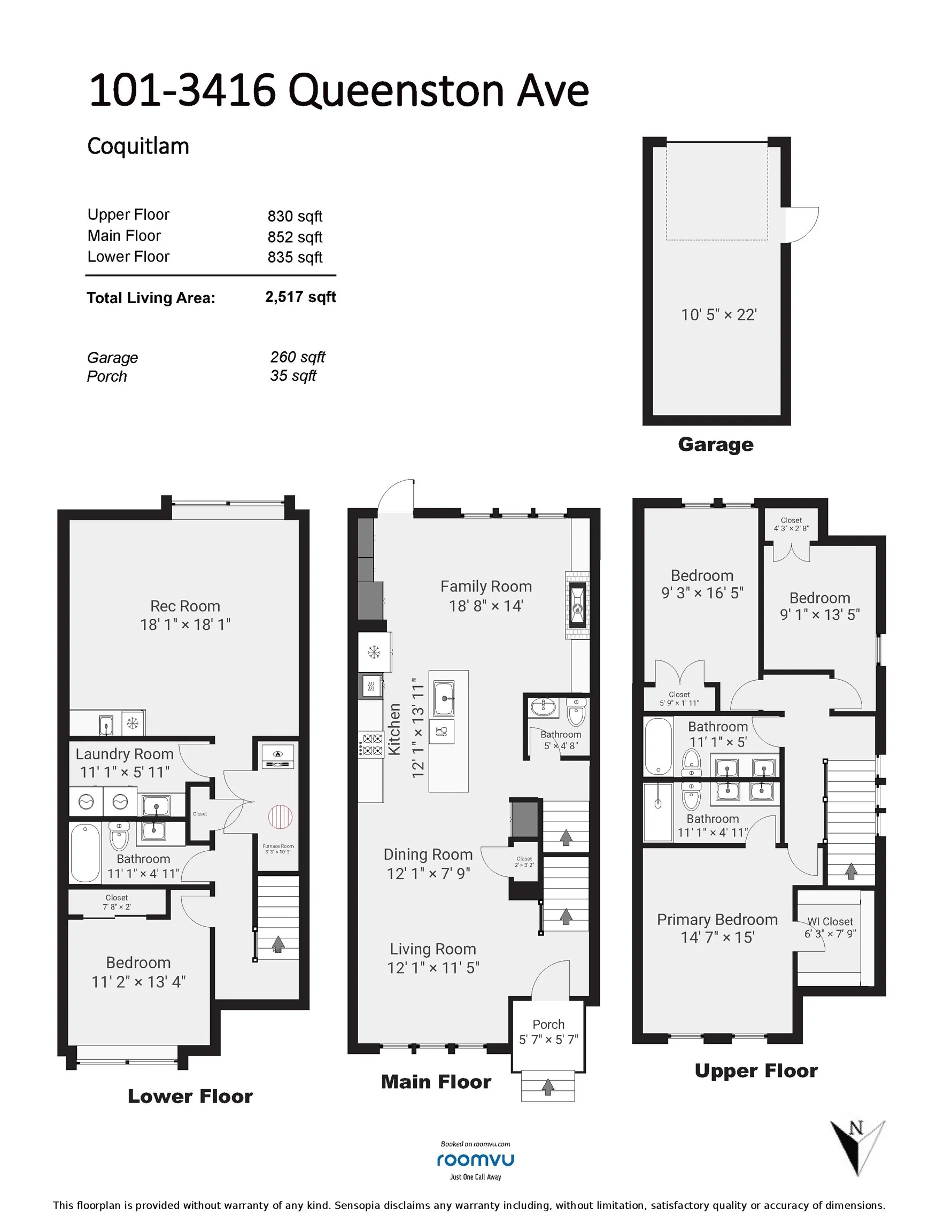 101 3416 Queenston Avenue
