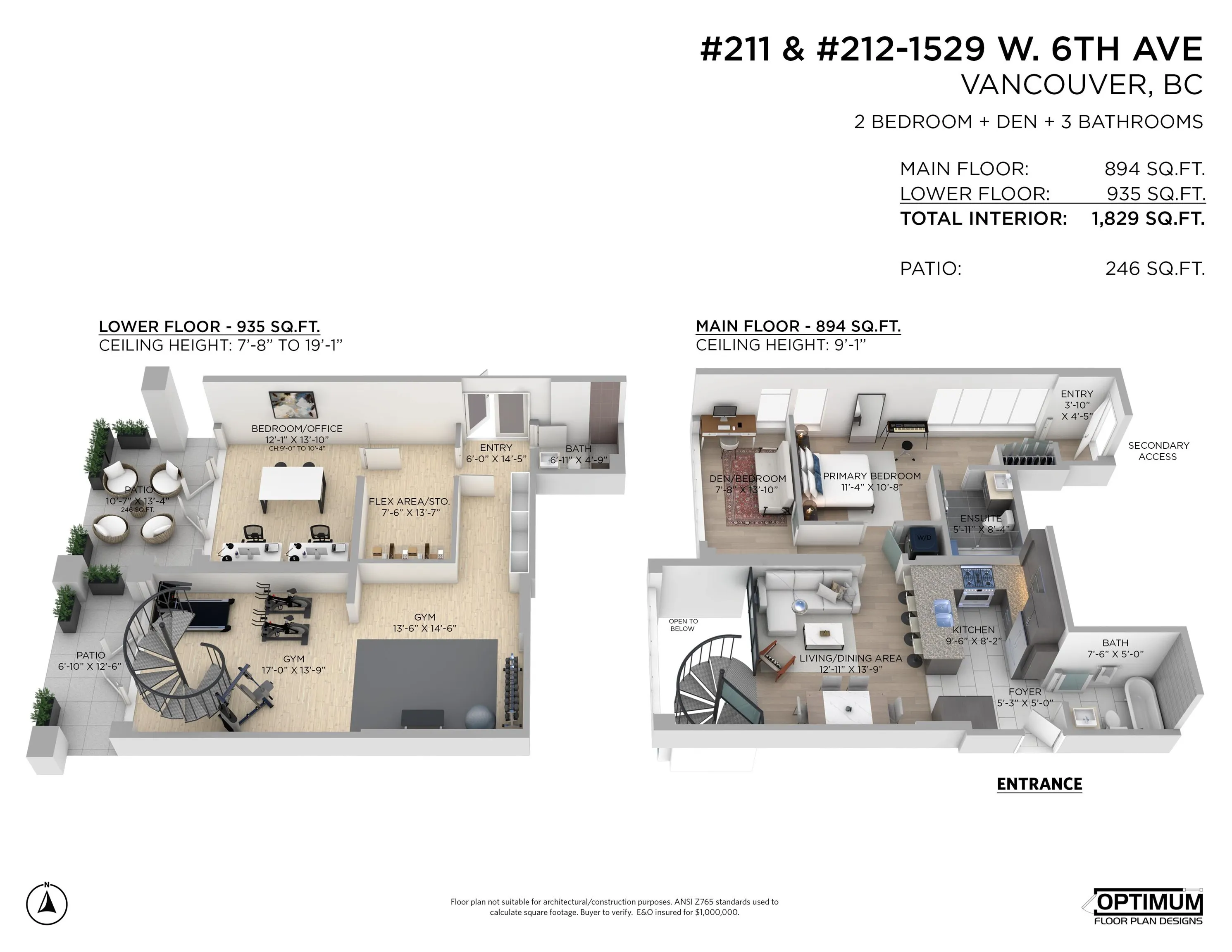 211&212 1529 W 6th Avenue