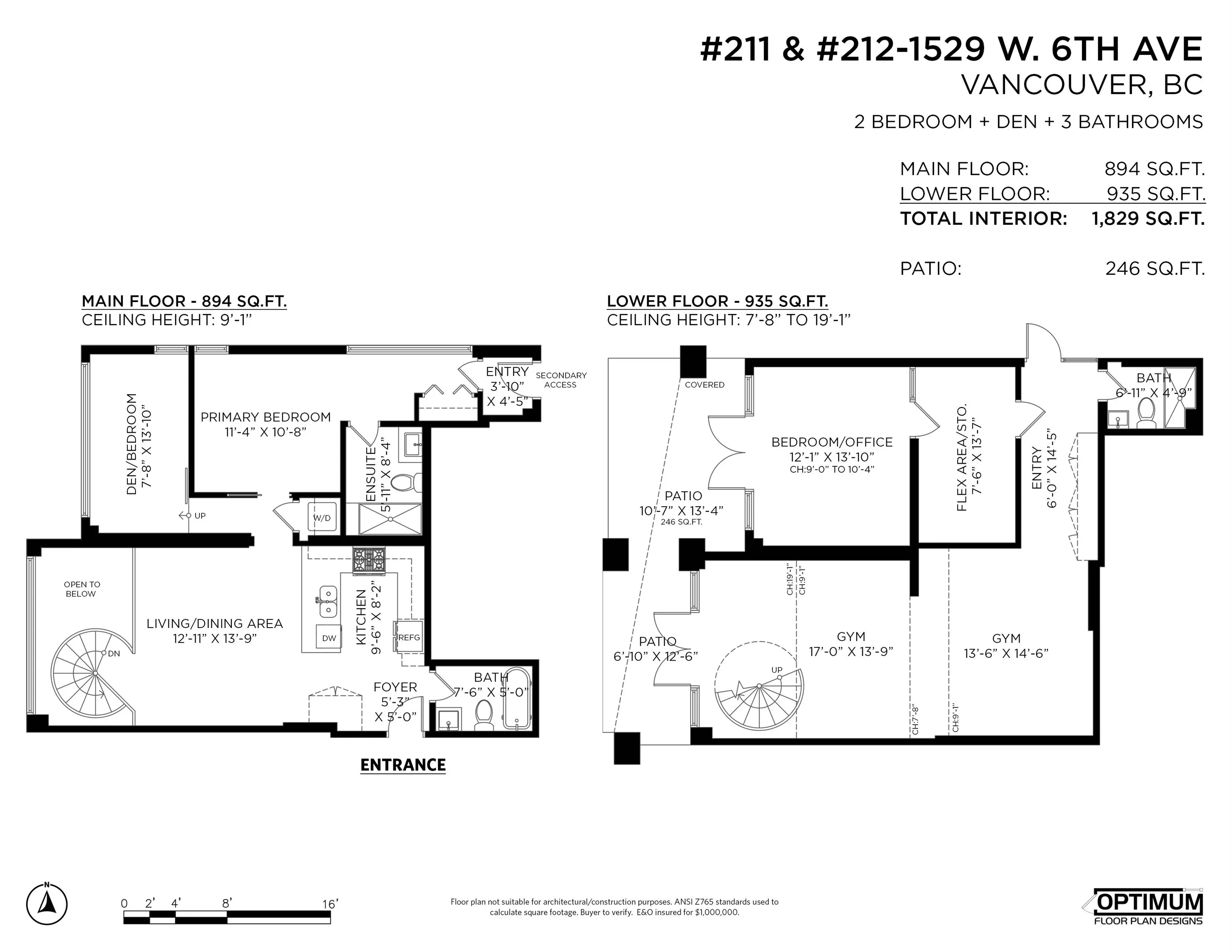 211&212 1529 W 6th Avenue