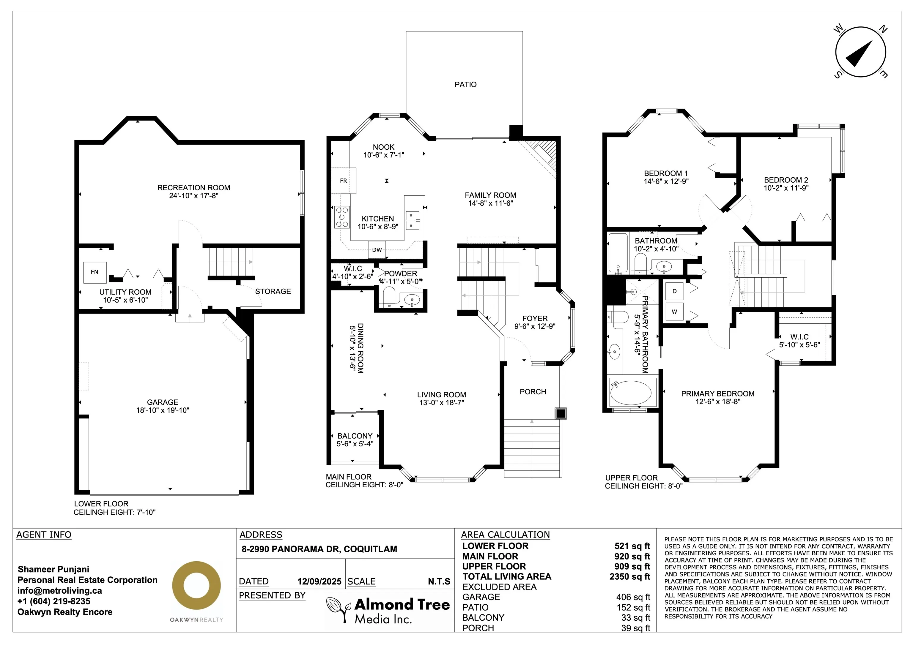 8 2990 Panorama Drive