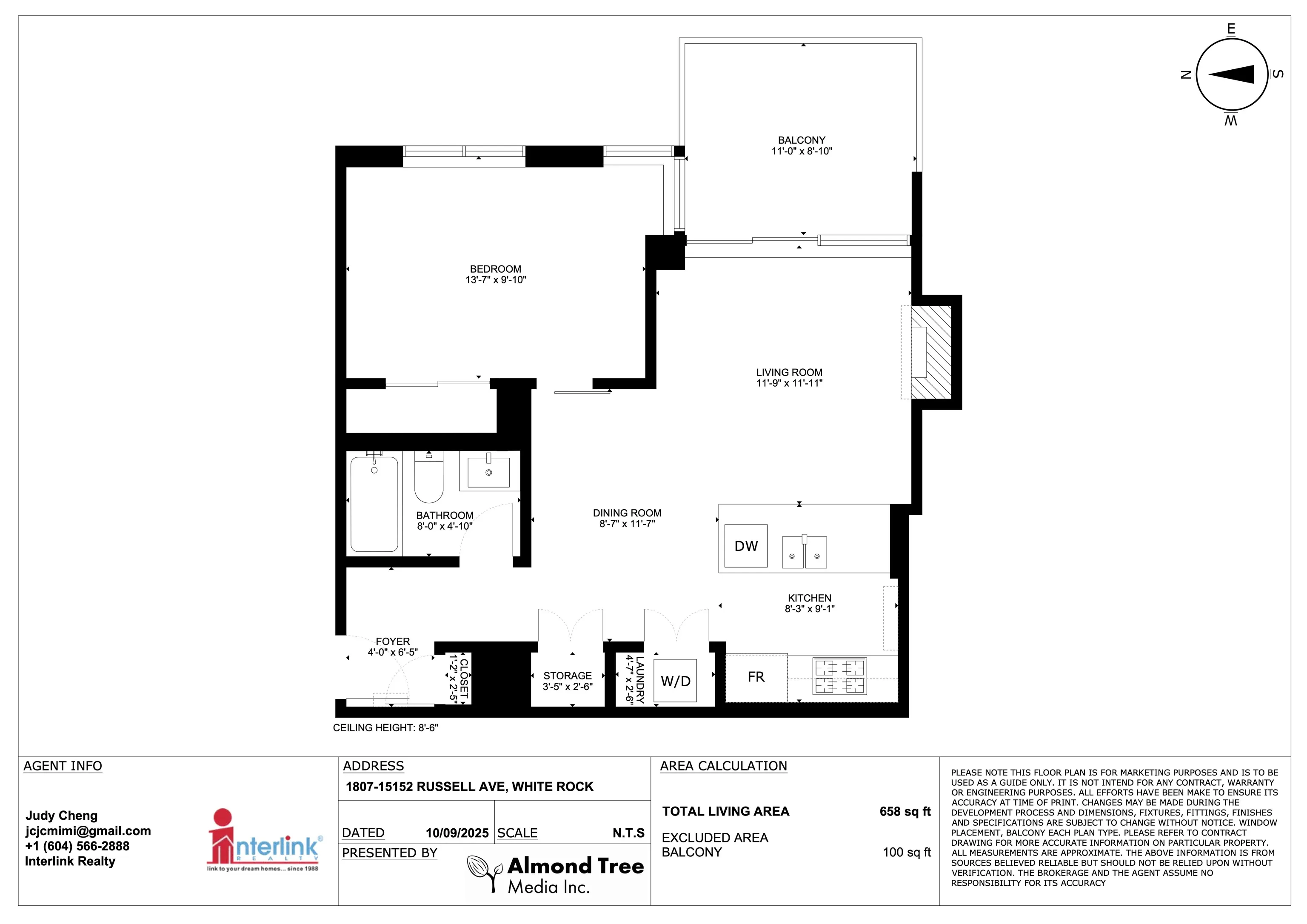 1807 15152 Russell Avenue