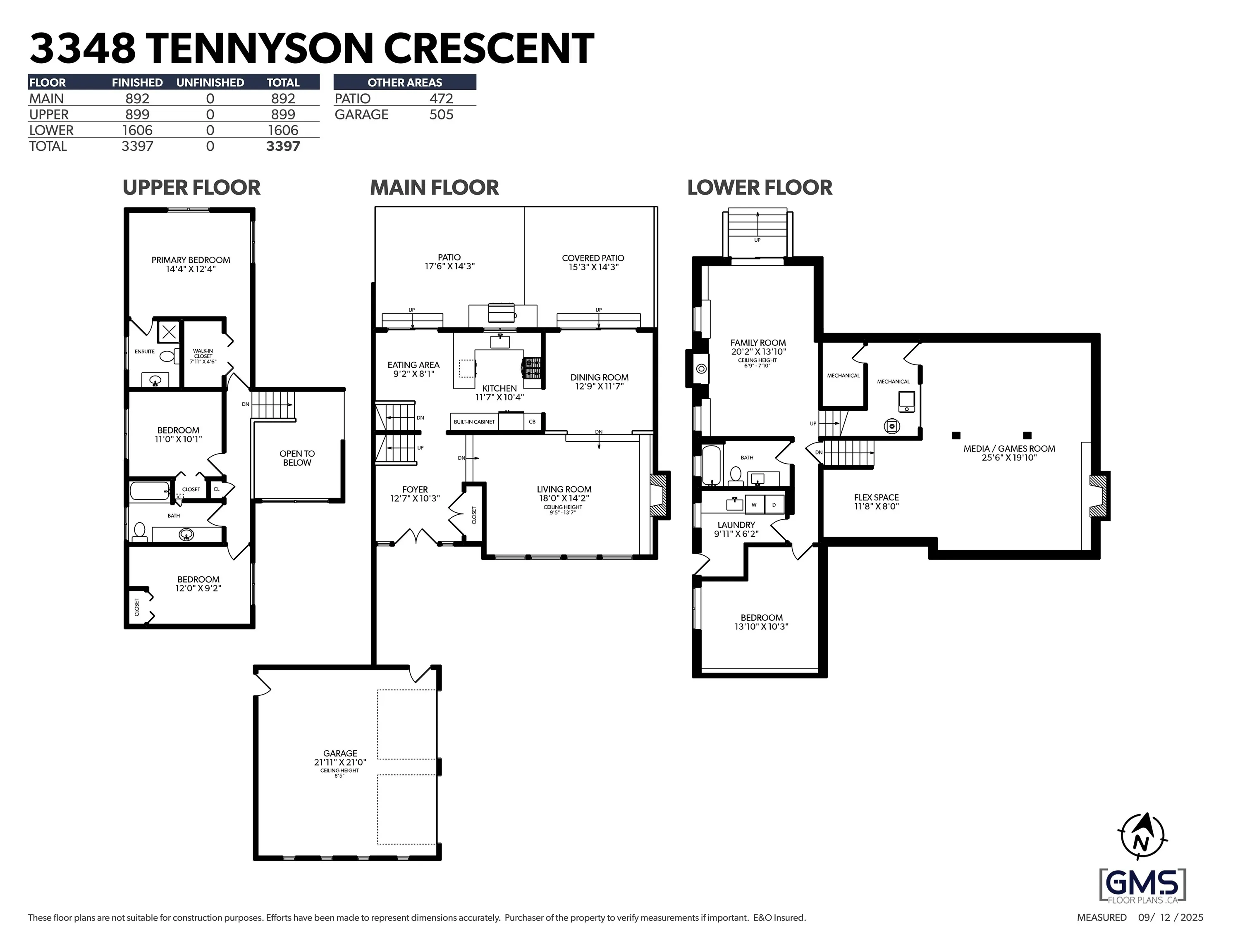 3348 Tennyson Crescent