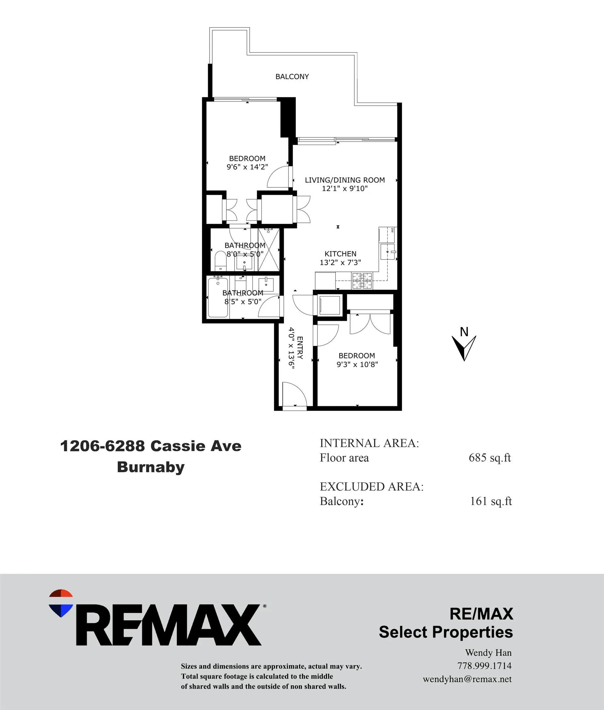 1206 6288 Cassie Avenue