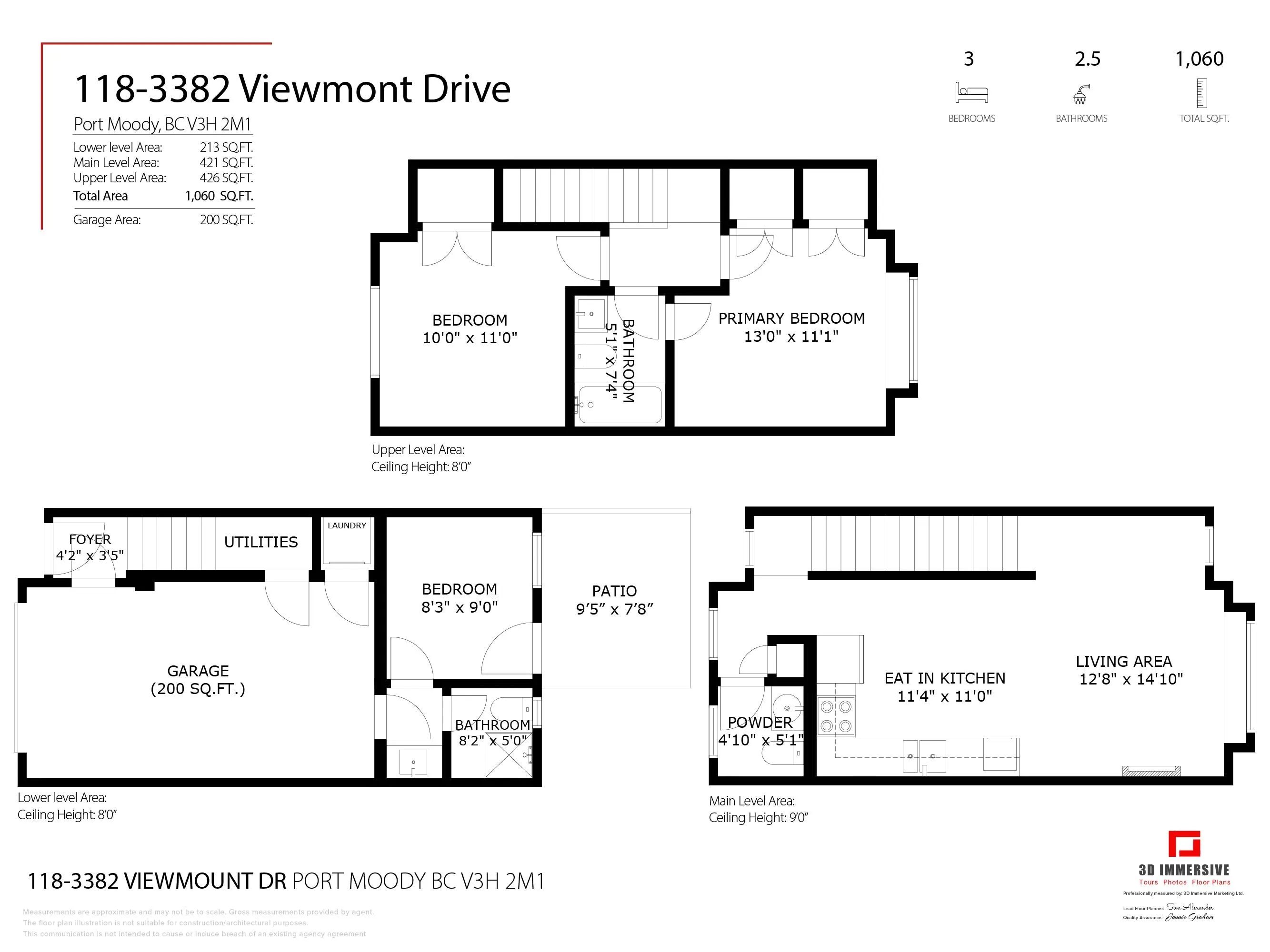 118 3382 Viewmount Drive