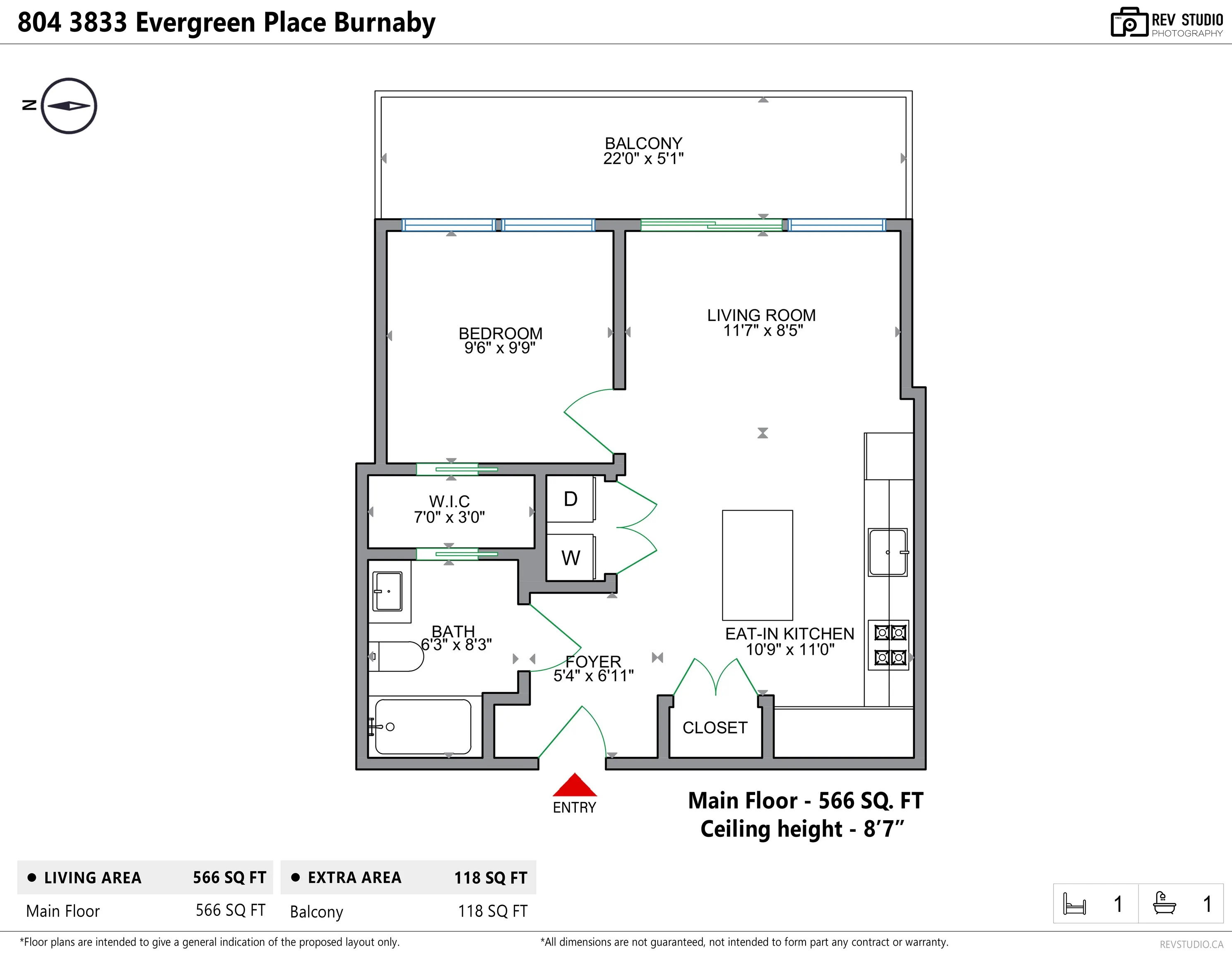 804 3833 Evergreen Place