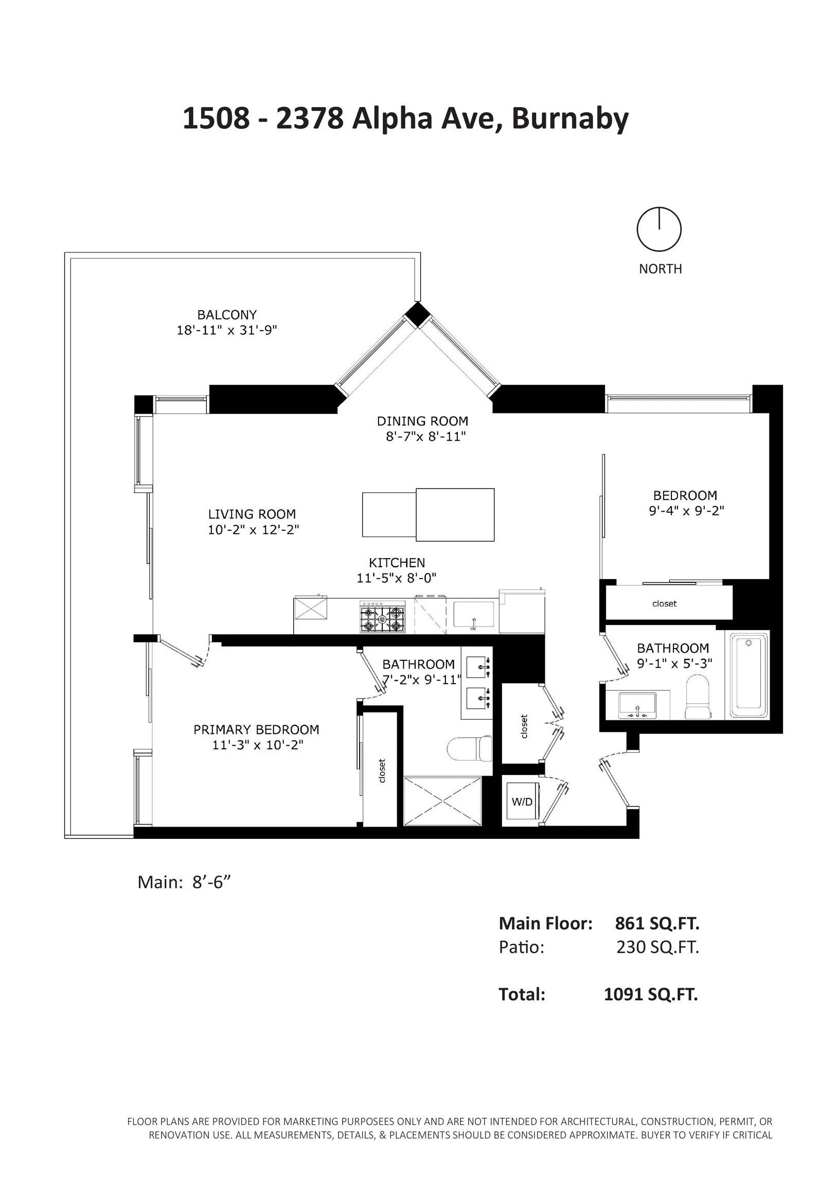1508 2378 Alpha Avenue