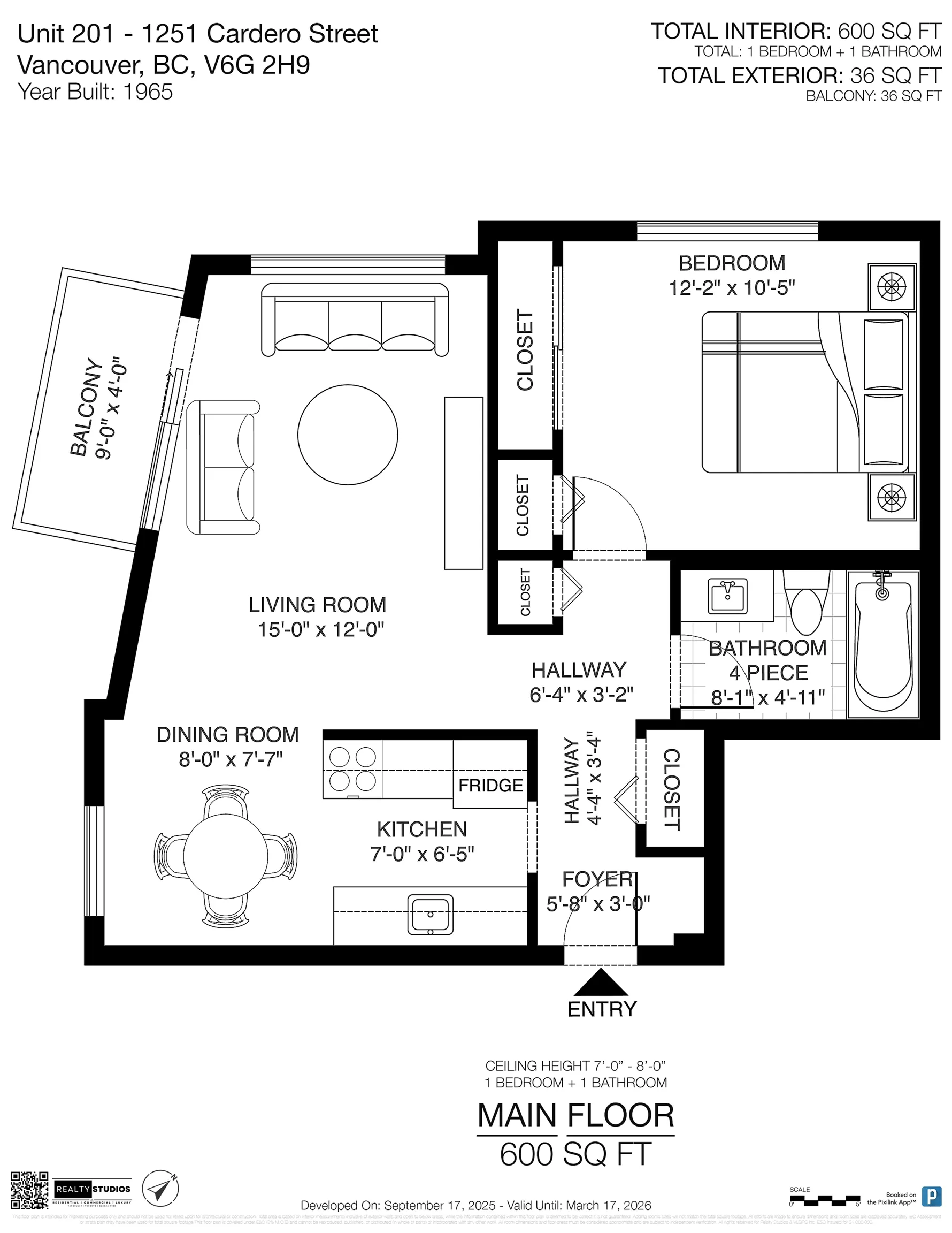 201 1251 Cardero Street