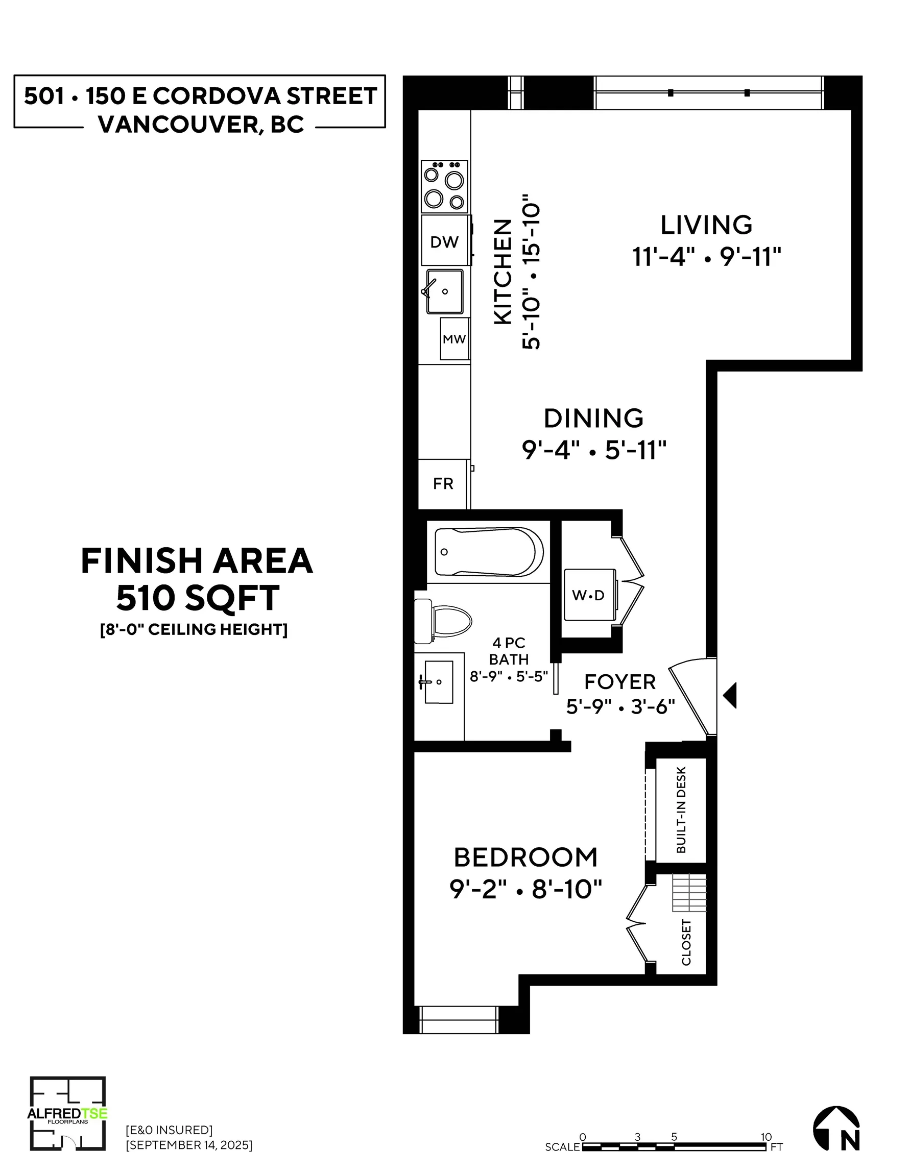 501 150 E Cordova Street