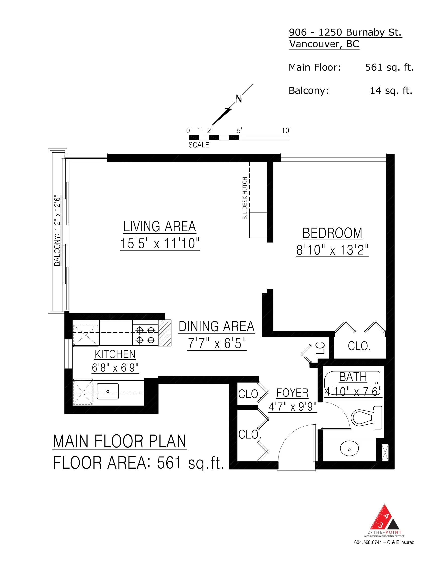 906 1250 Burnaby Street