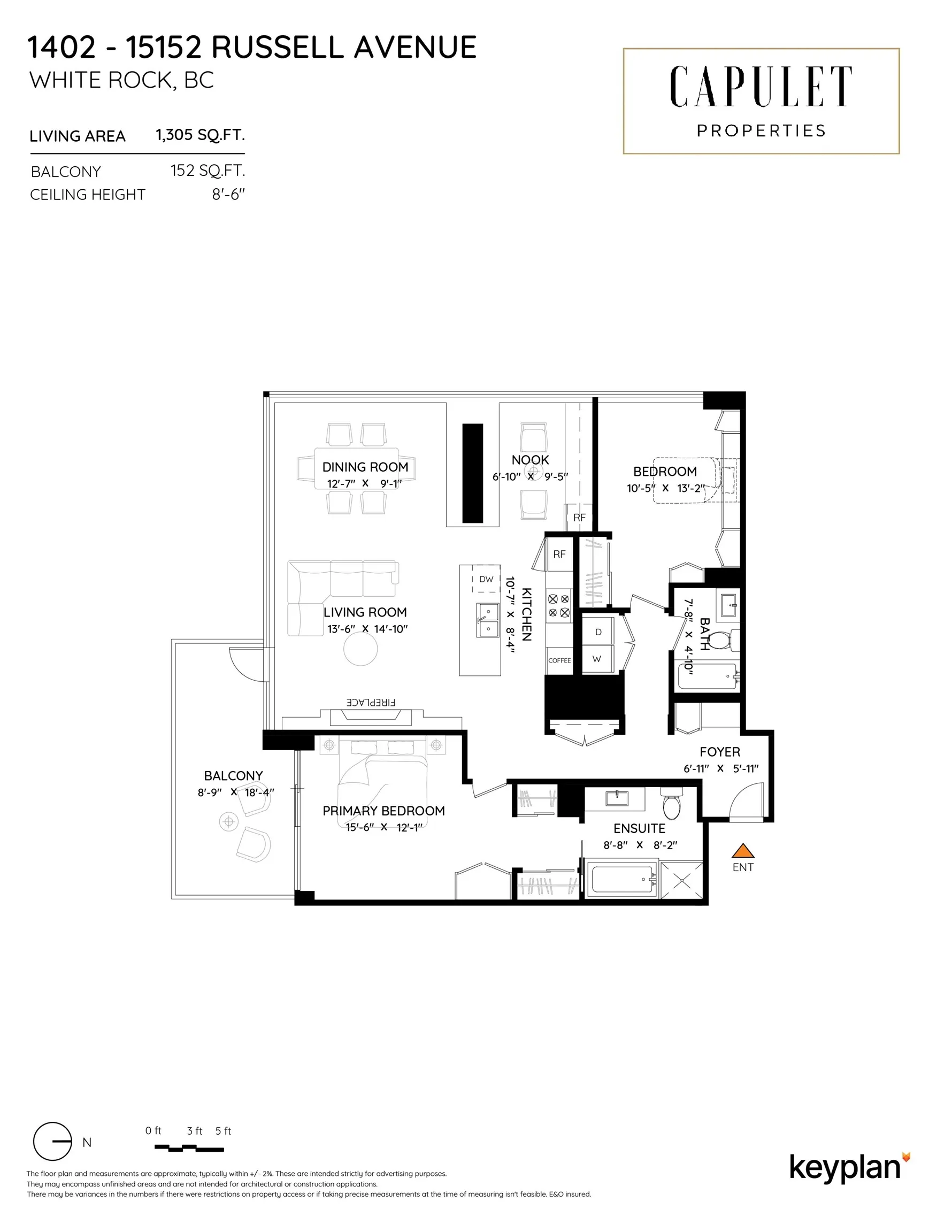 1402 15152 Russell Avenue