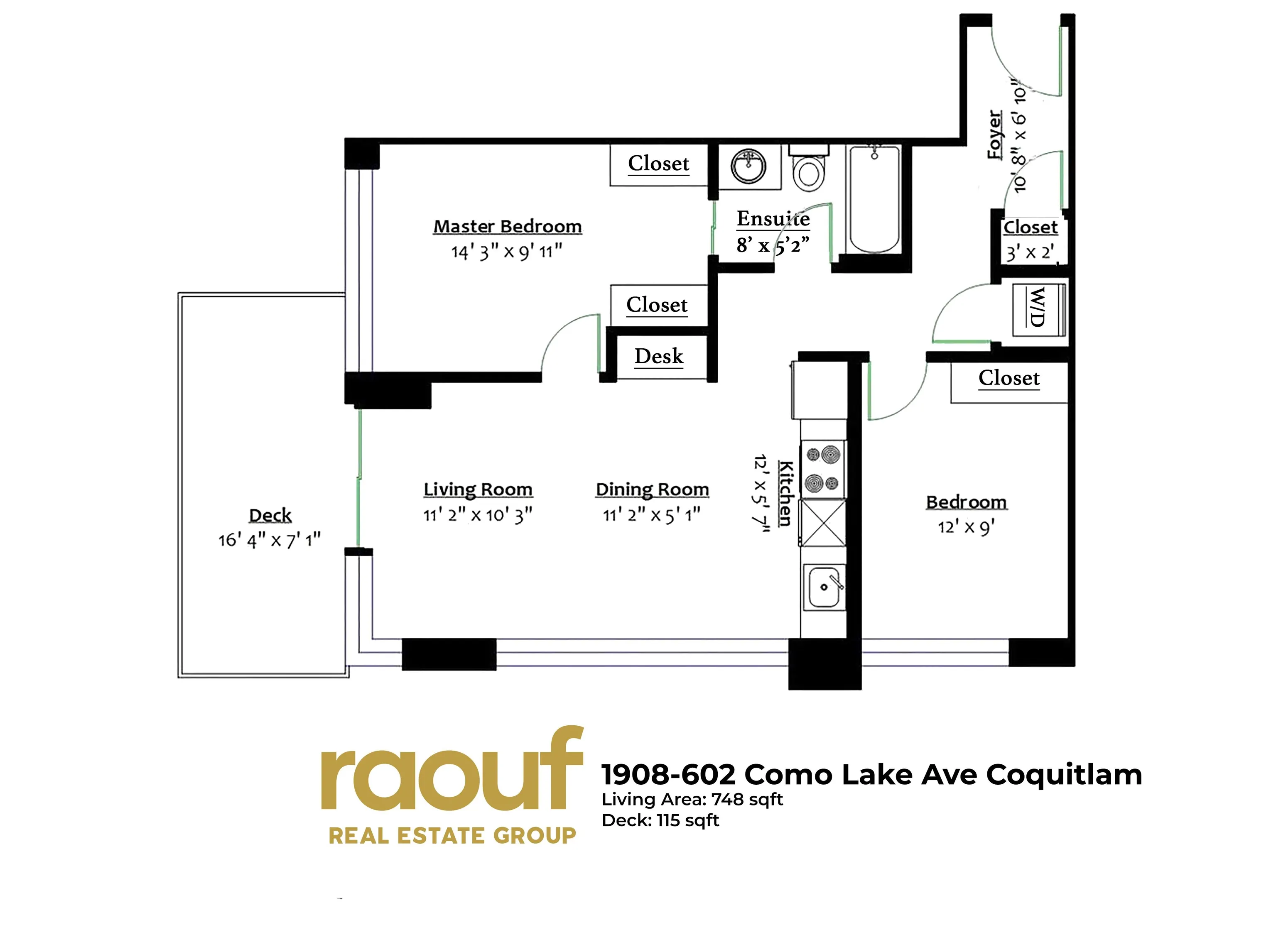 1908 602 Como Lake Avenue