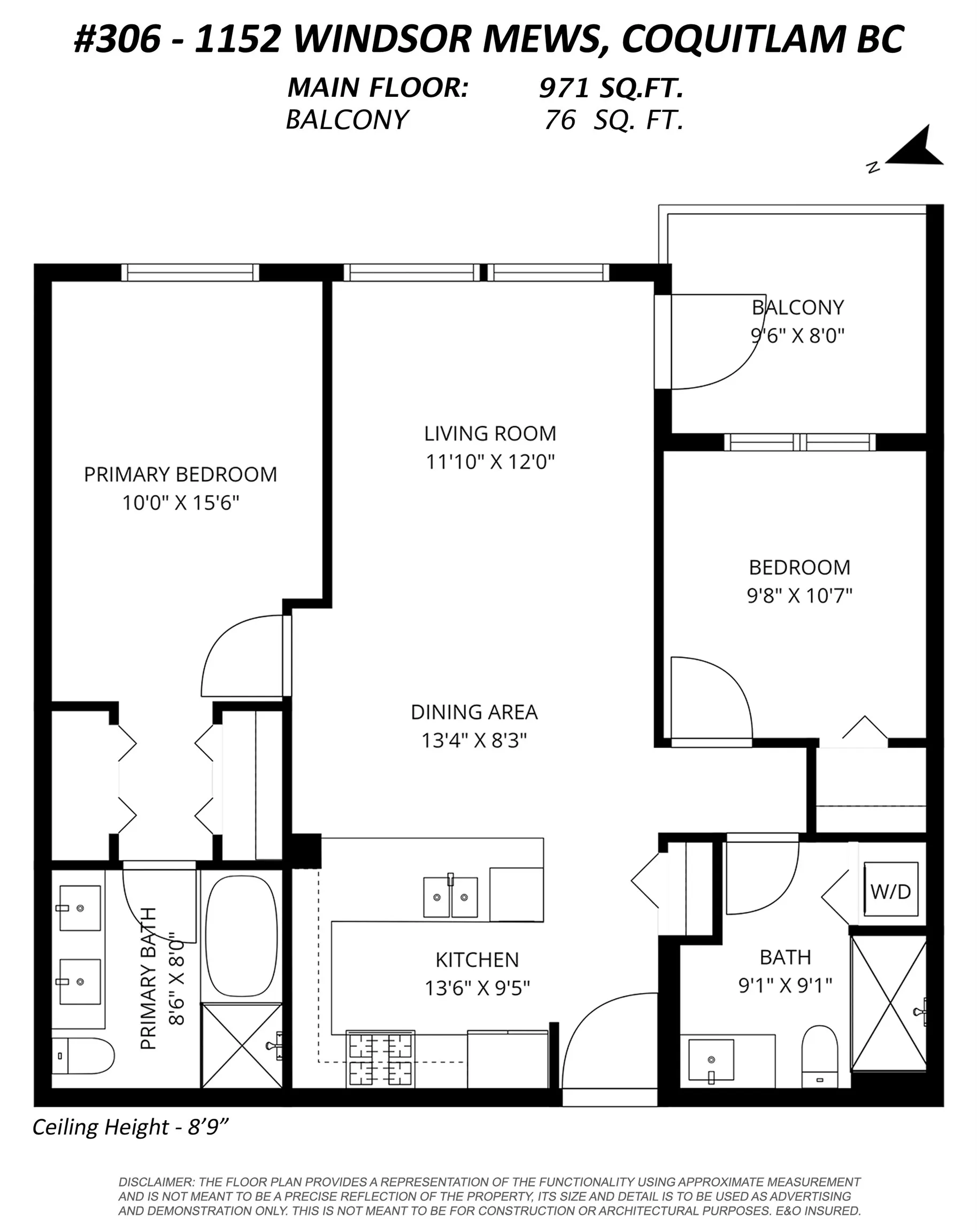 306 1152 Windsor Mews