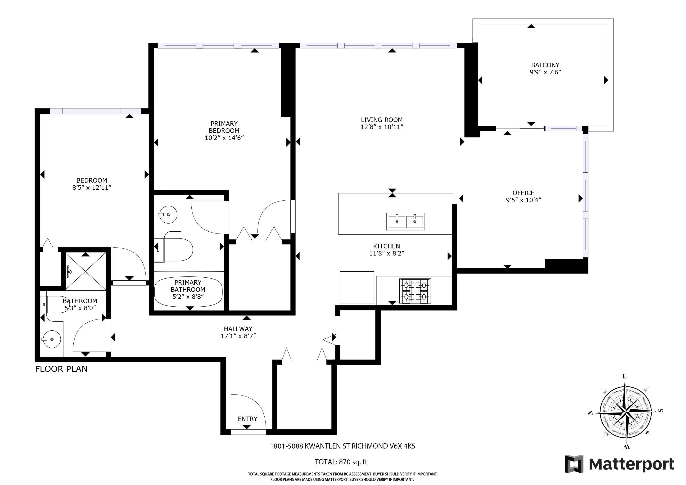 1801 5088 Kwantlen Street