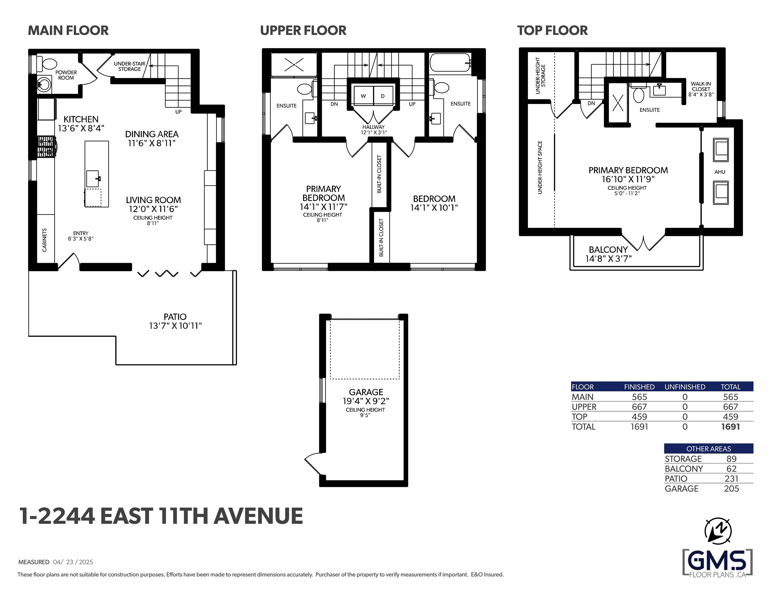 #1 2244 E 11th Avenue