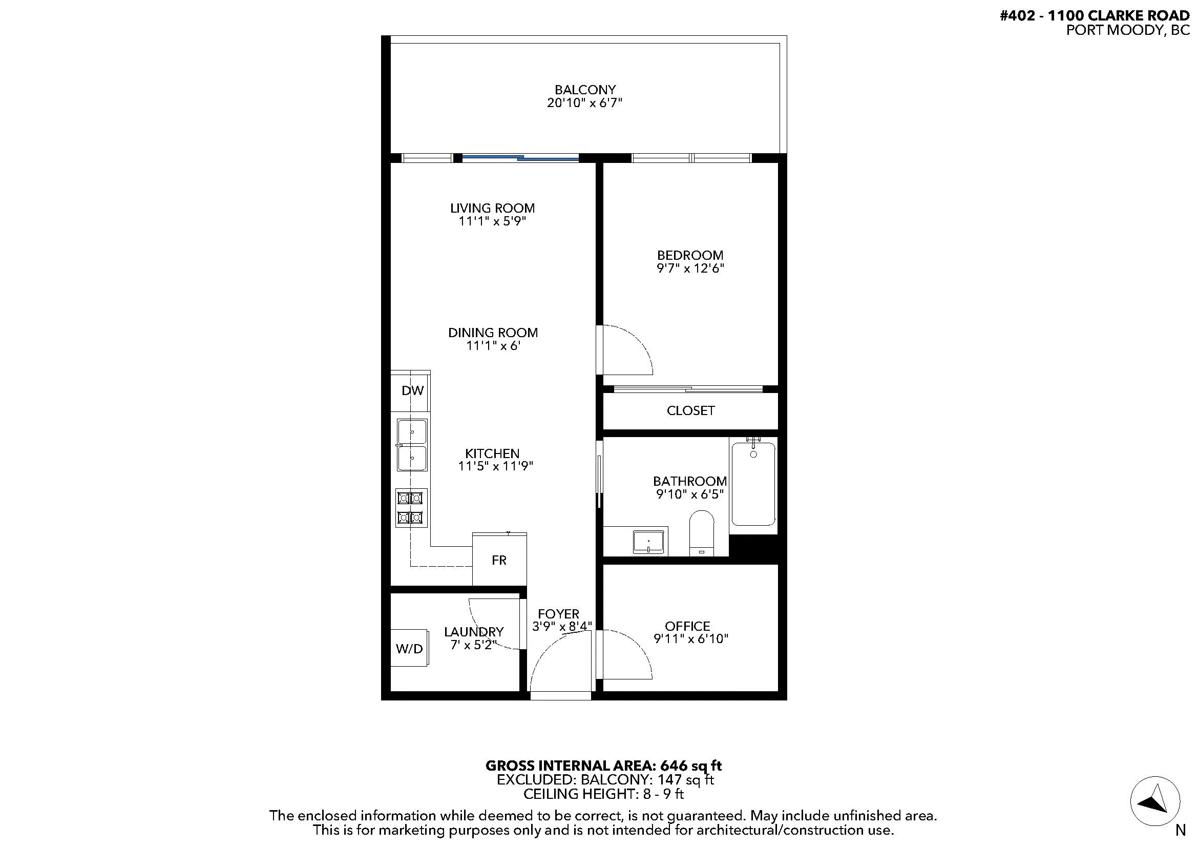 402 1100 Clarke Road