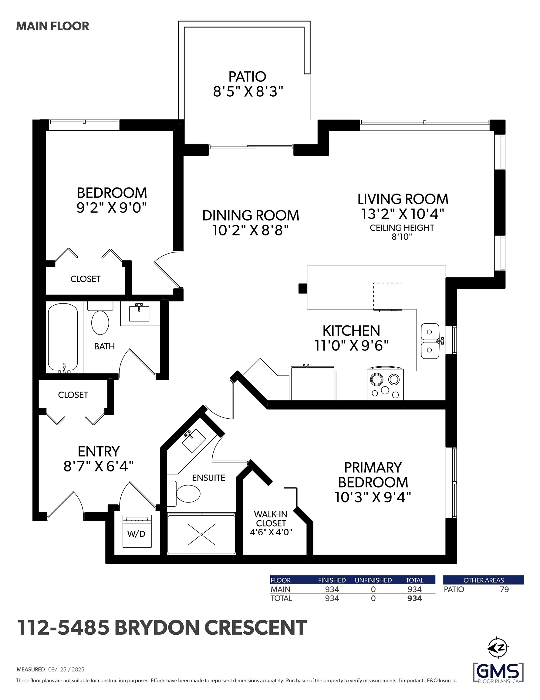 112 5485 Brydon Crescent