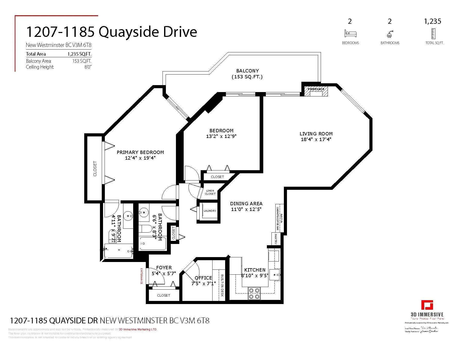 1207 1185 Quayside Drive
