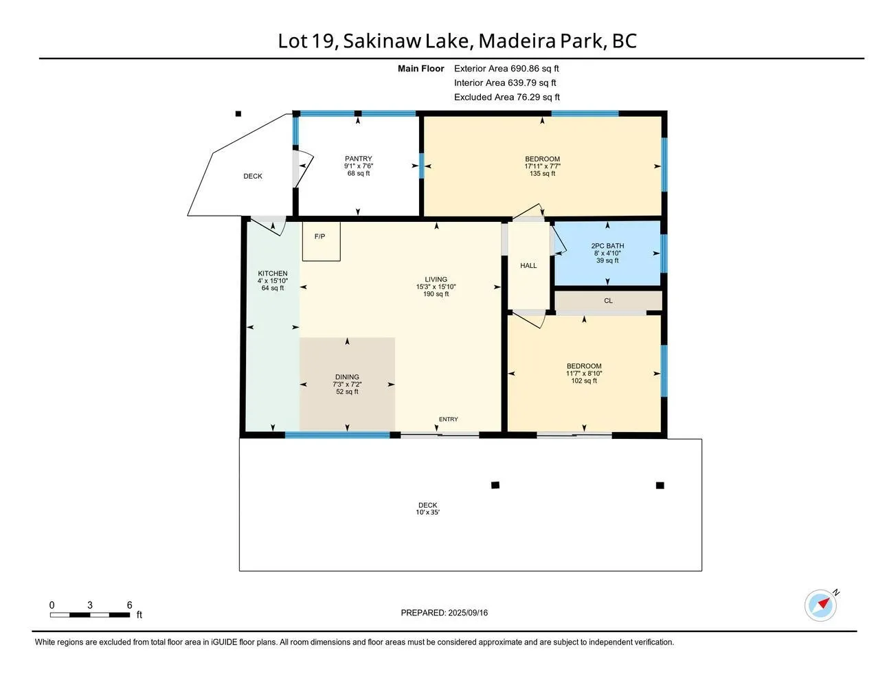 Lot 19 Sakinaw Lake