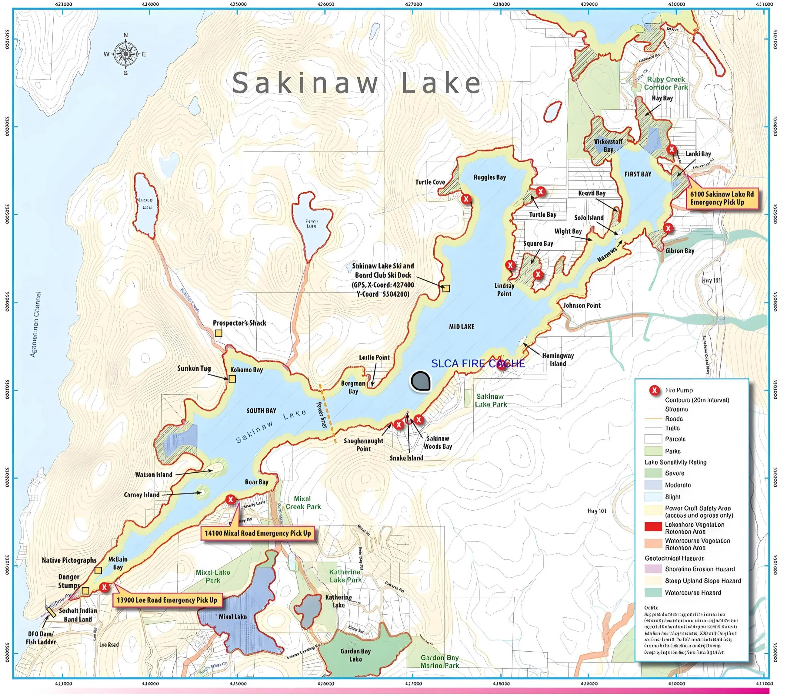 Lot 20 Sakinaw Lake