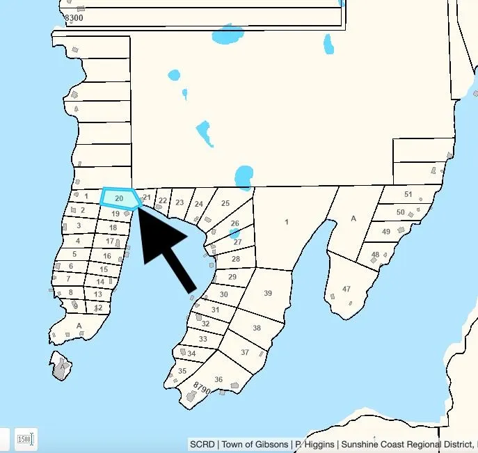 Lot 20 Sakinaw Lake