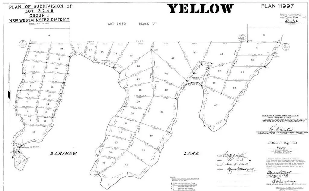 Lot 20 Sakinaw Lake