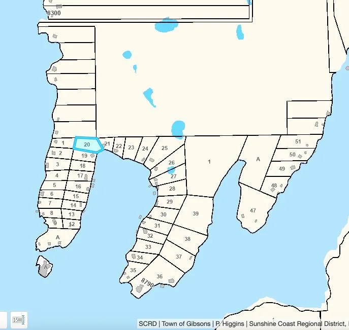 Lot 20 Sakinaw Lake