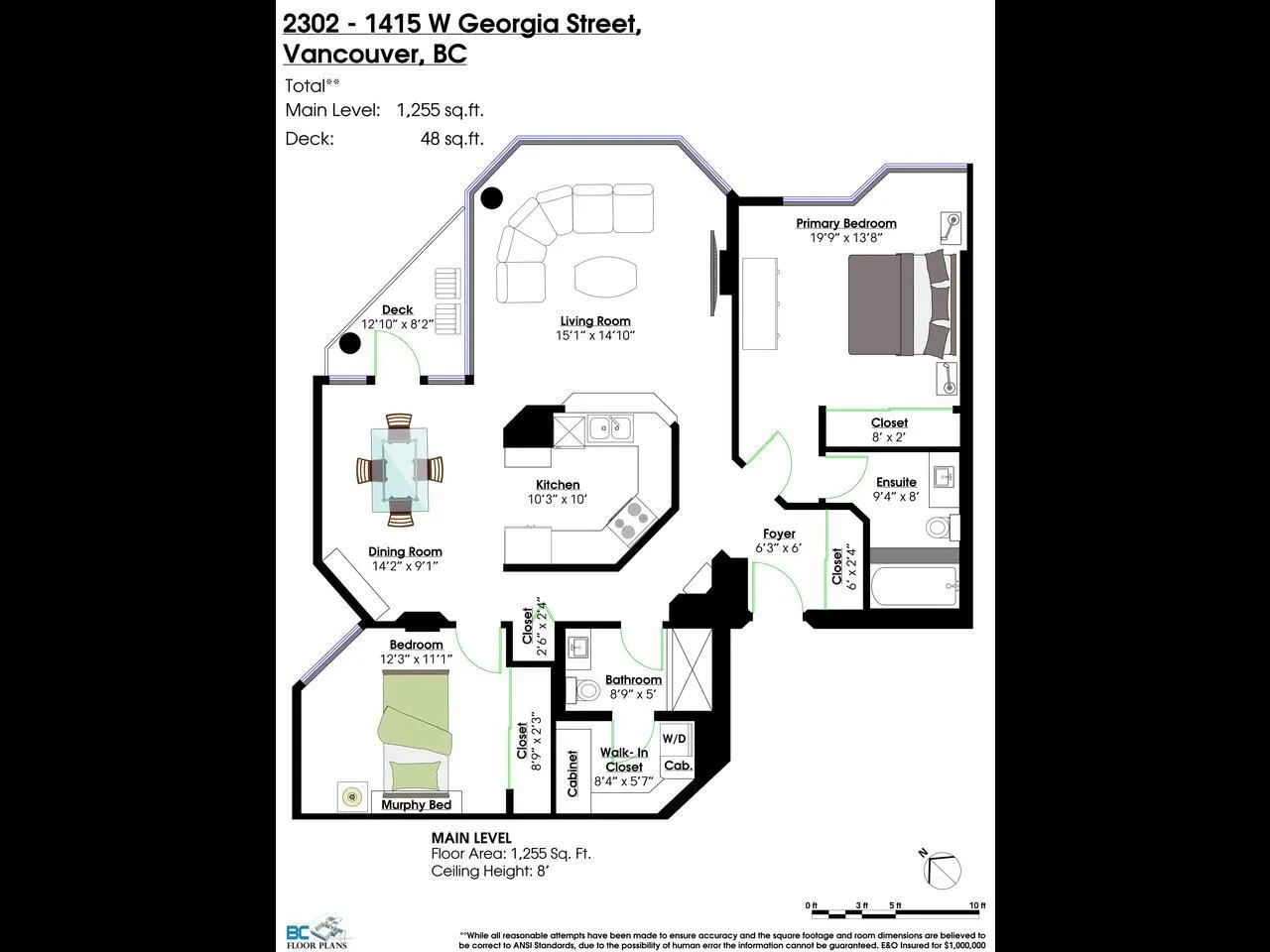 2302 1415 West Georgia Street