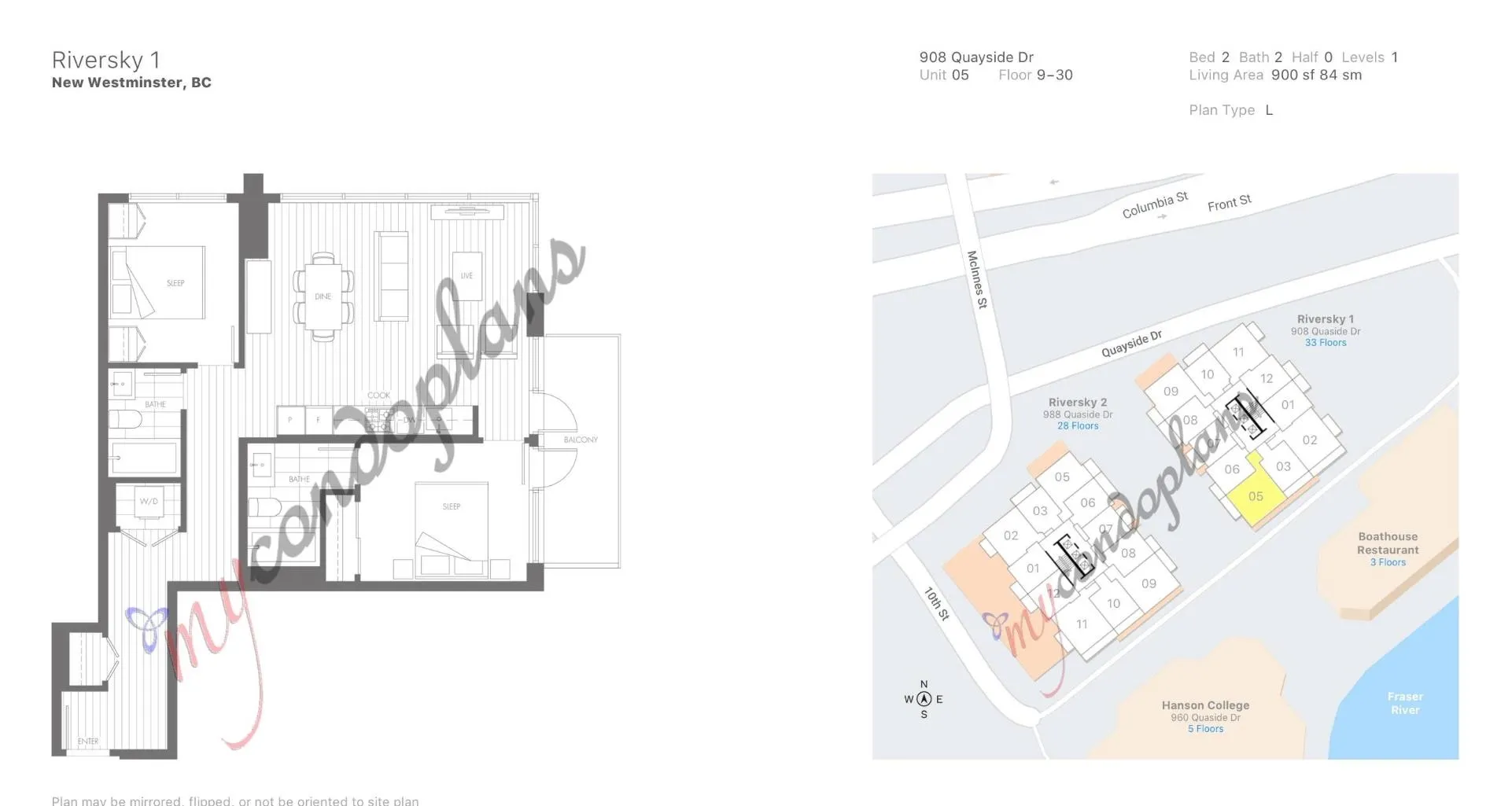 1905 908 Quayside Drive