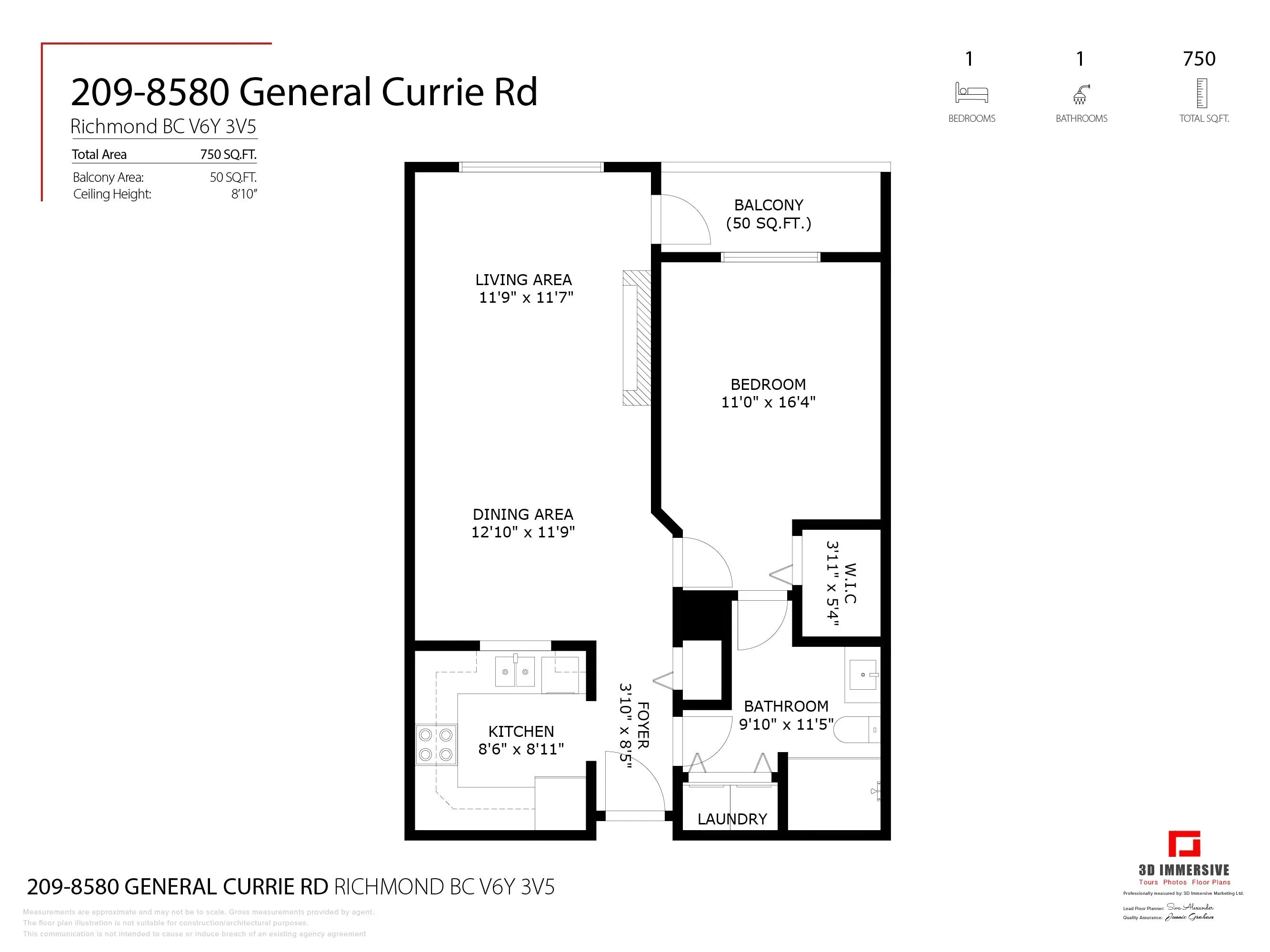 209 8580 General Currie Road