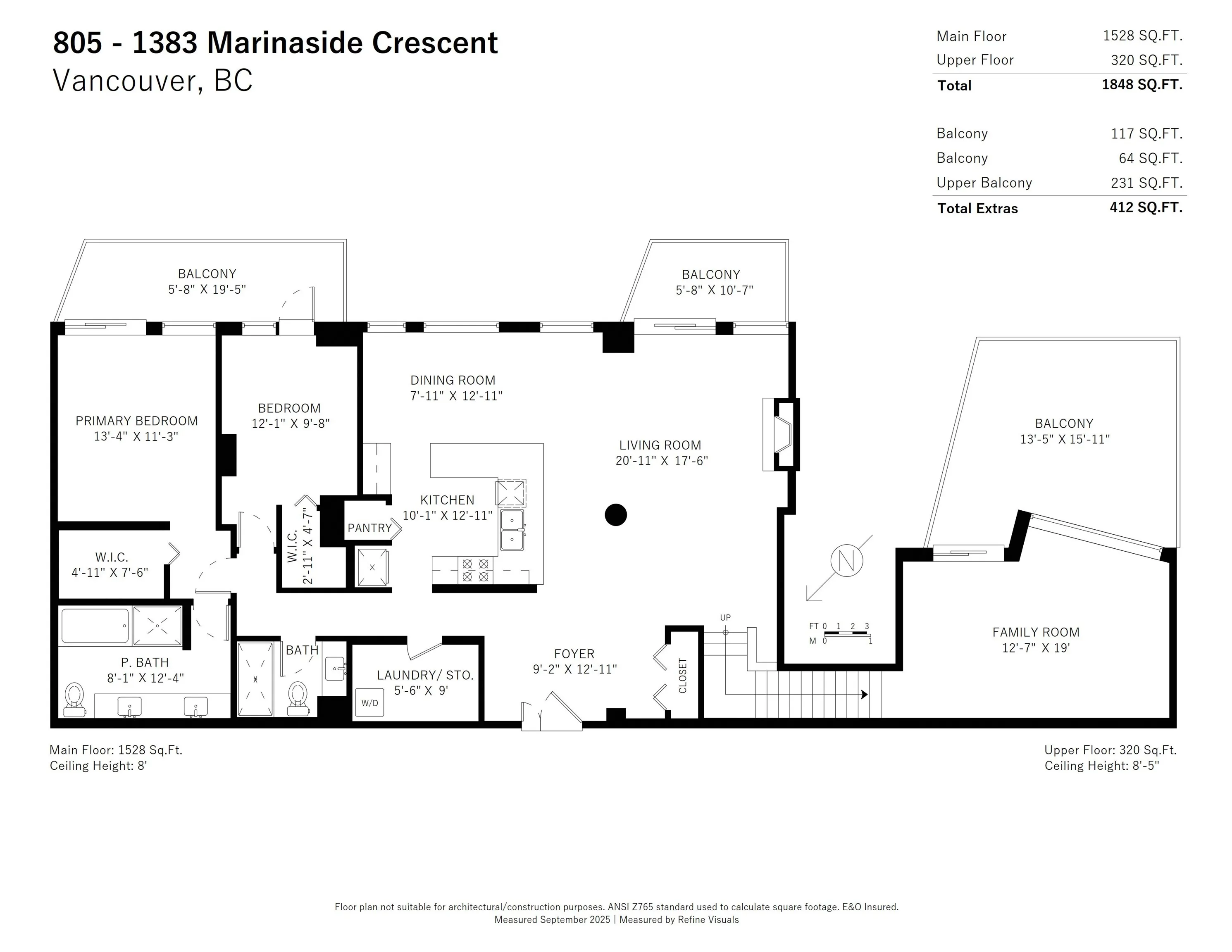805 1383 Marinaside Crescent