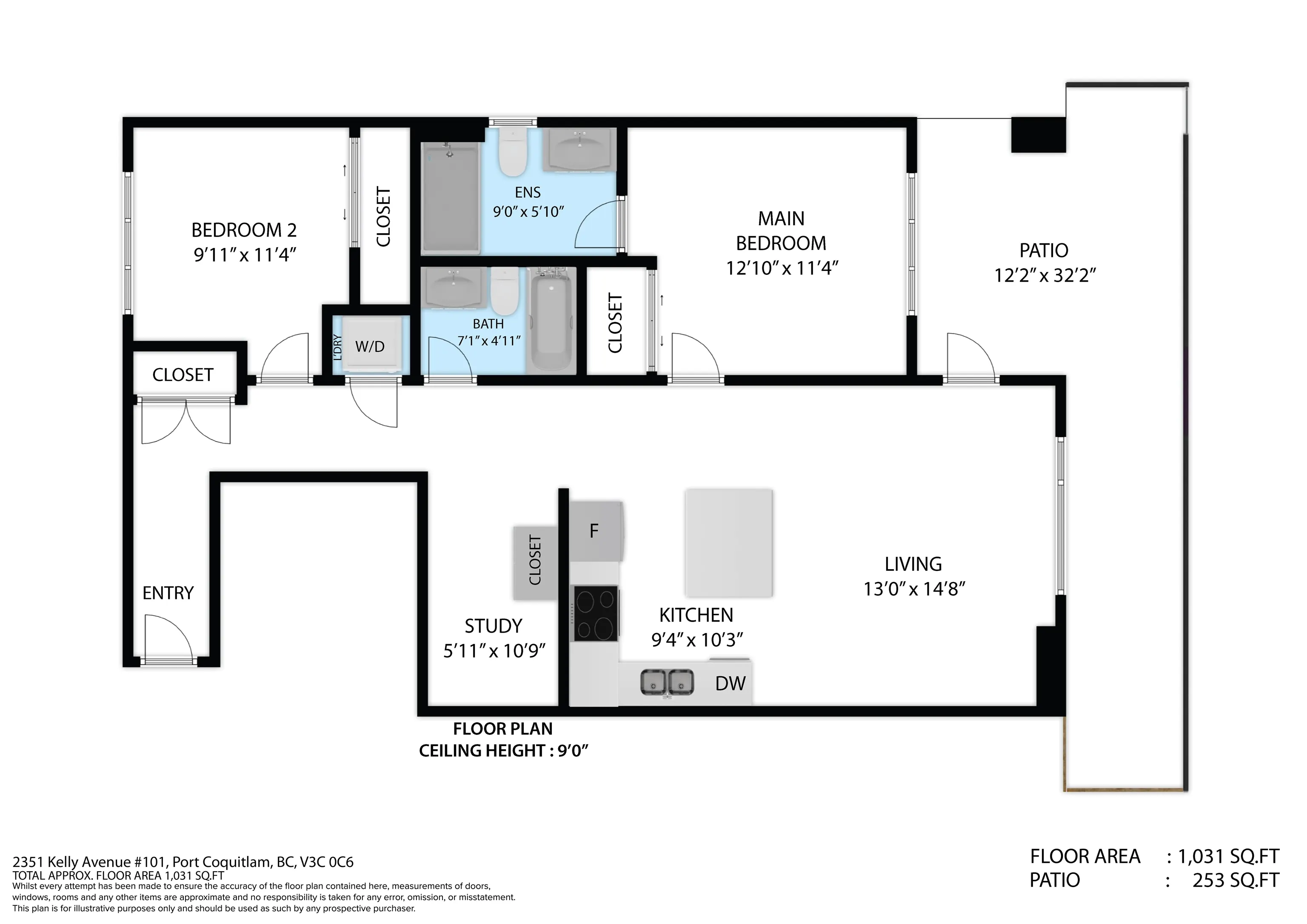 101 2351 Kelly Avenue