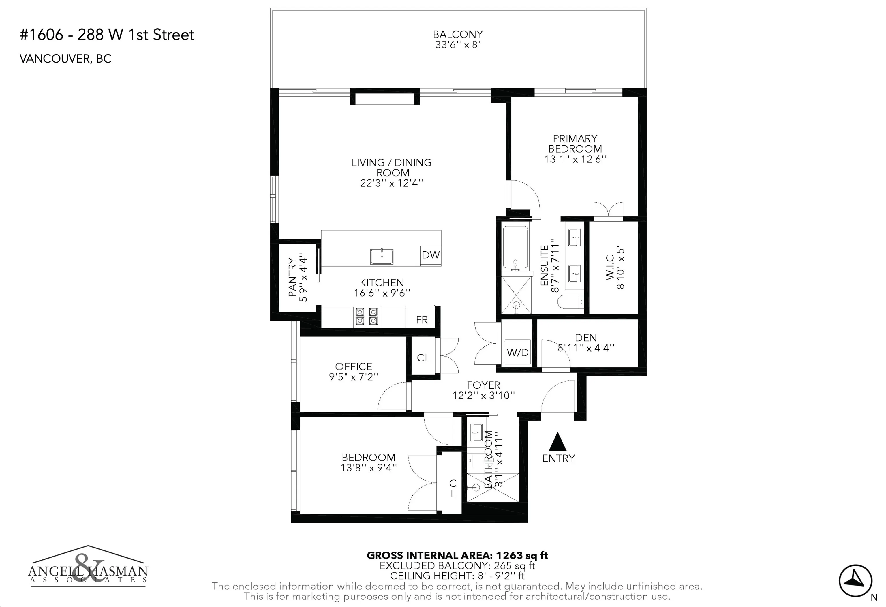 1606 288 W 1st Avenue