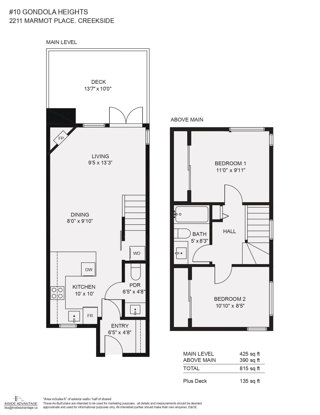 10 2211 Marmot Place