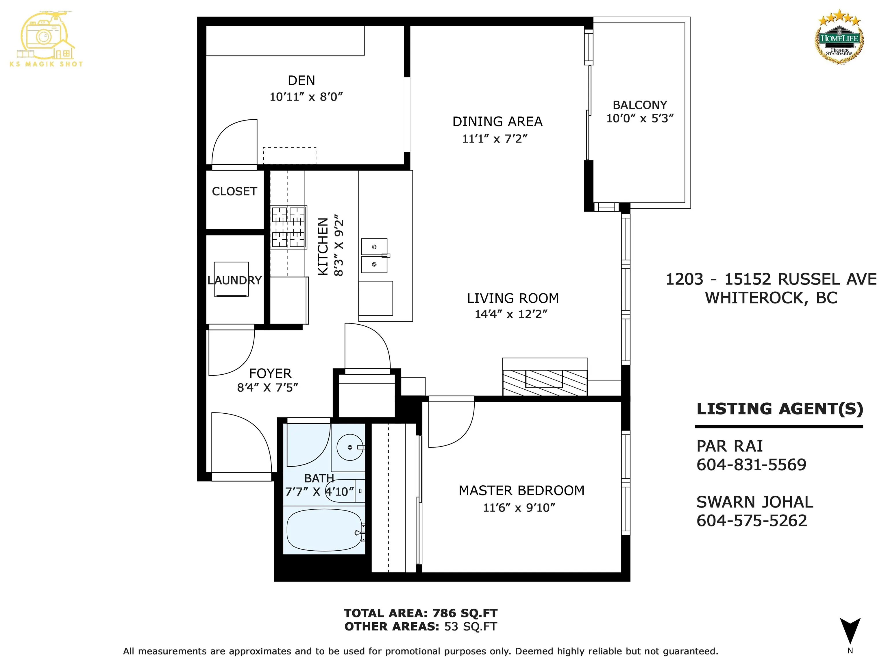 1203 15152 Russell Avenue