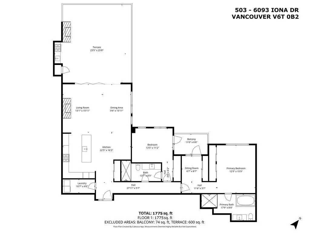 503 6093 Iona Drive