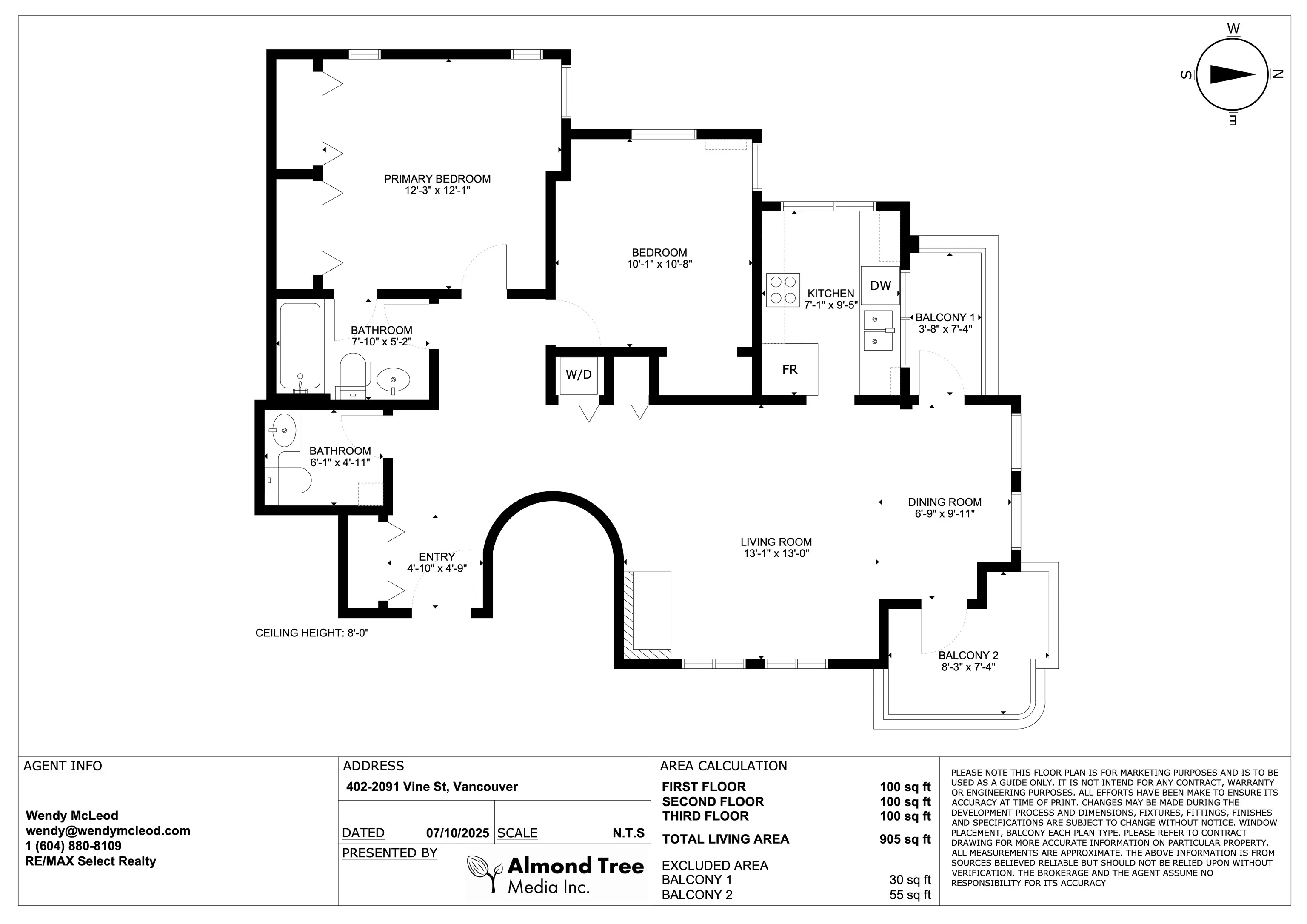 402 PH2 2091 Vine Street