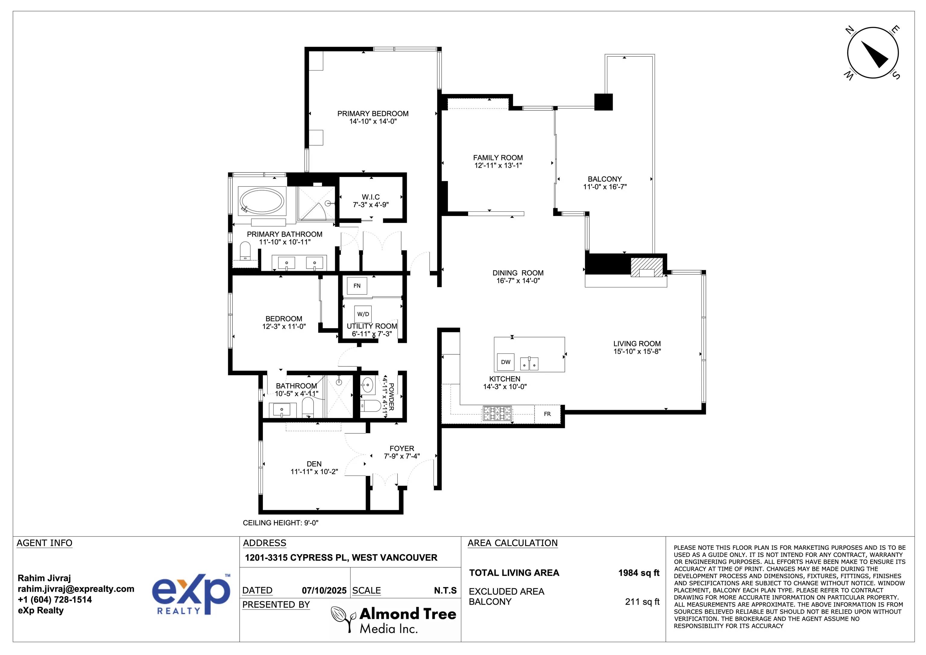 1201 3315 Cypress Place