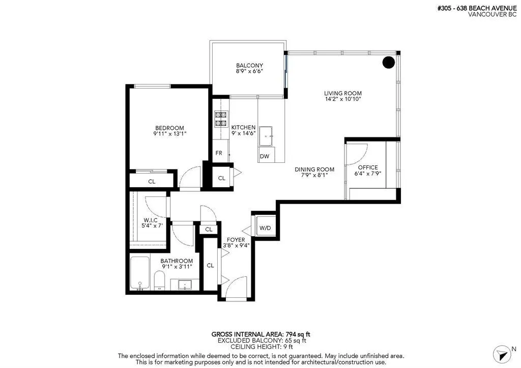 305 638 Beach Crescent