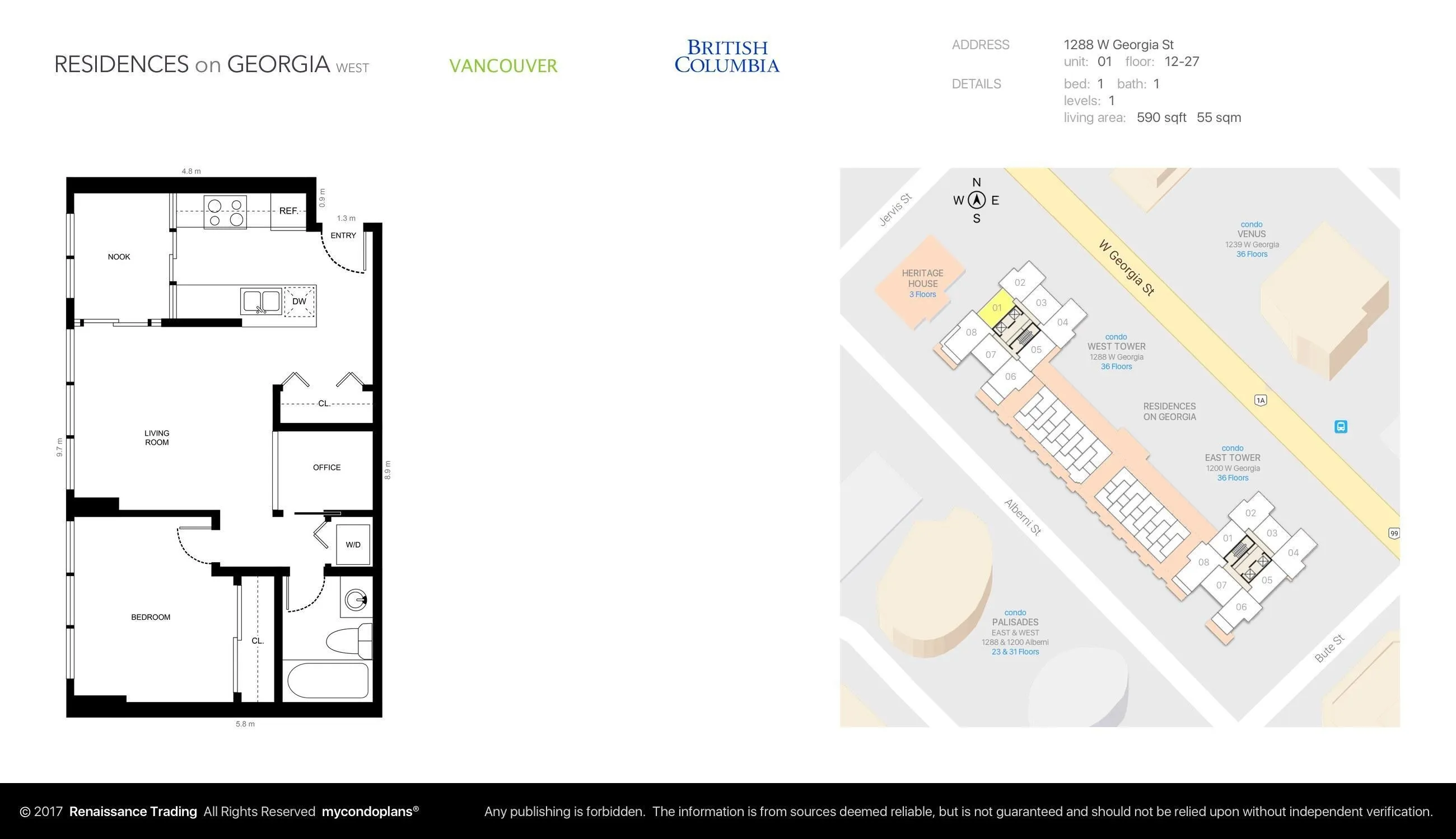 1501 1288 W Georgia Street