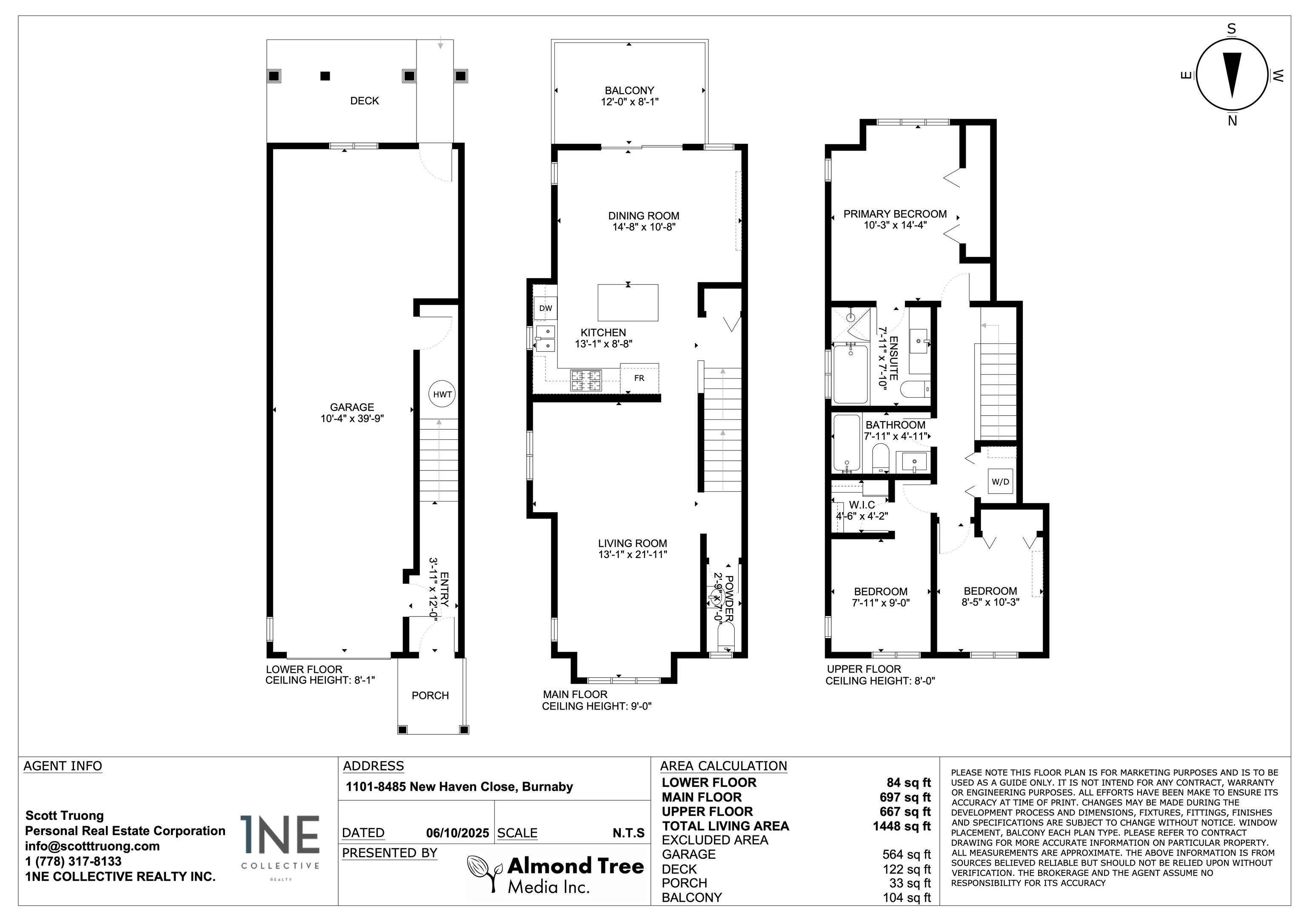 1101 8485 New Haven Close