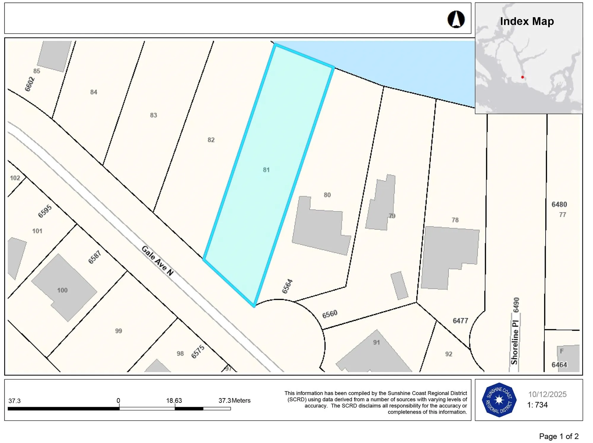 Lot 81 N Gale Avenue