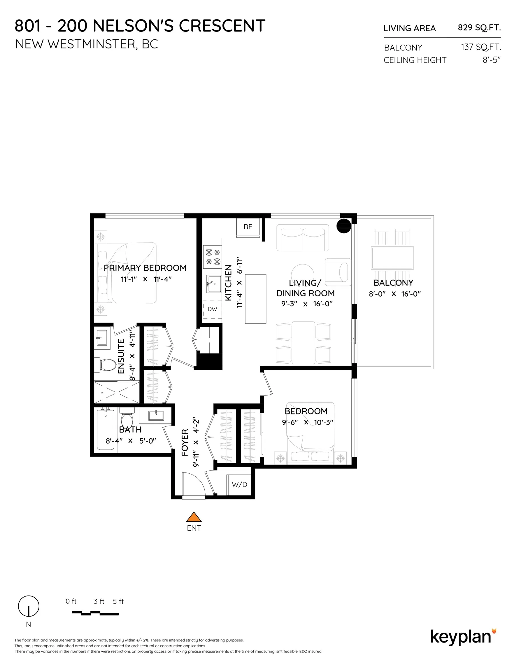 801 200 Nelson's Crescent