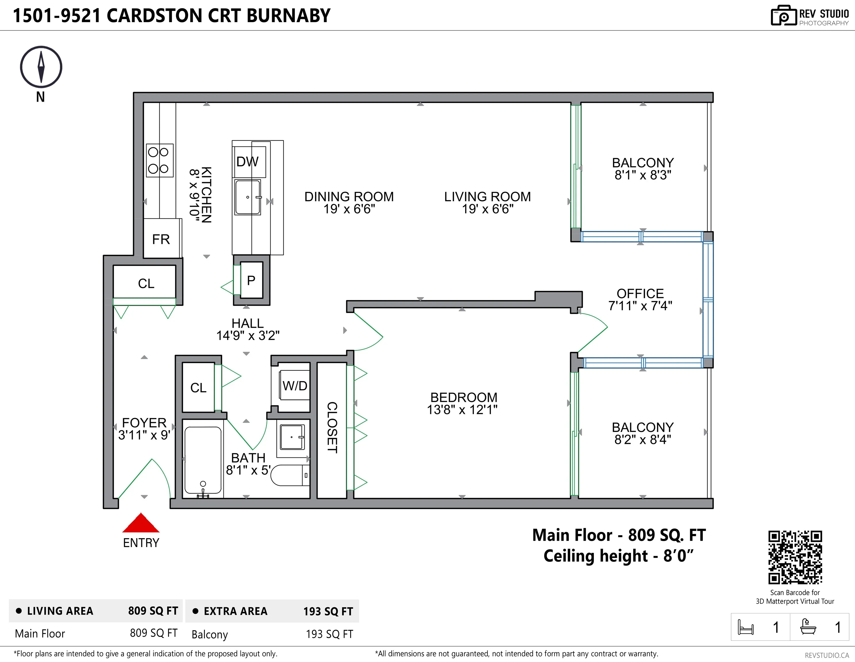 1501 9521 Cardston Court