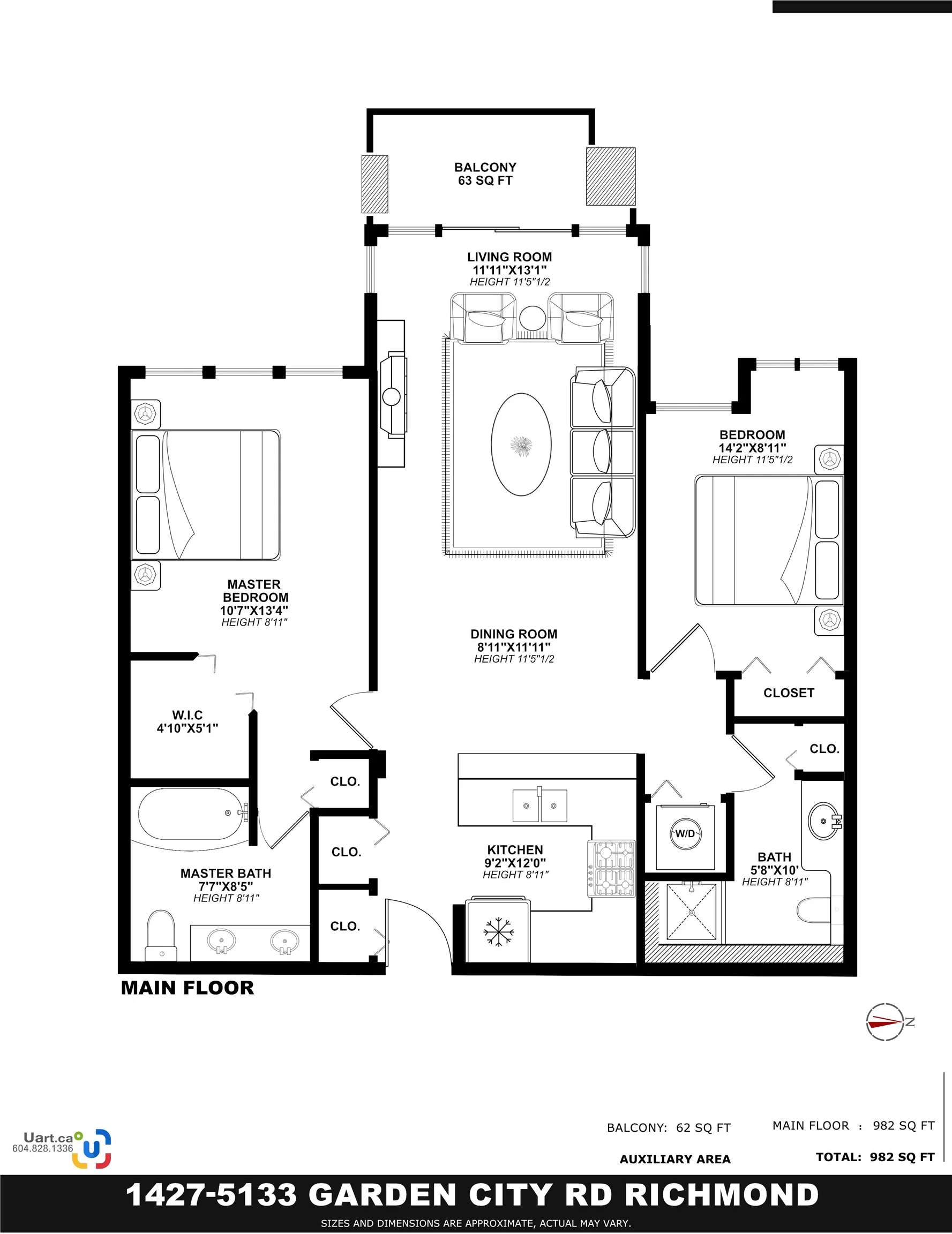 1427 5133 Garden City Road