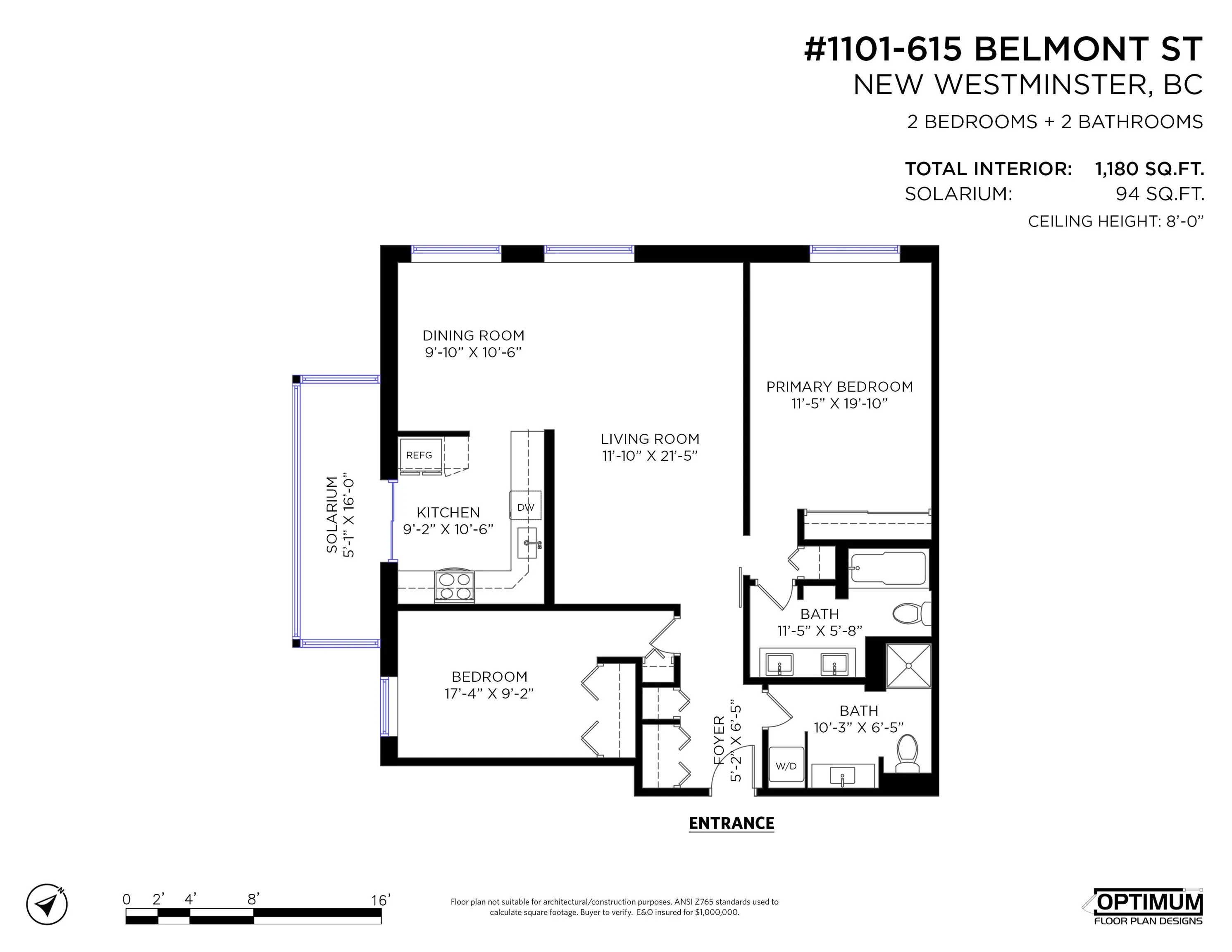 1101 615 Belmont Street