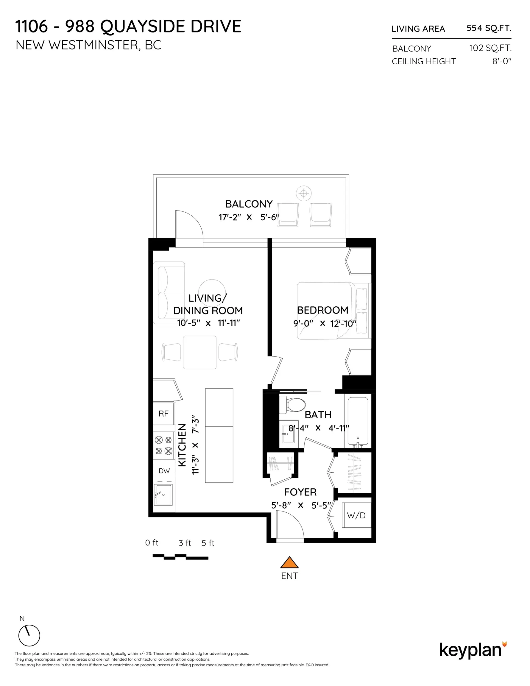 1106 988 Quayside Drive