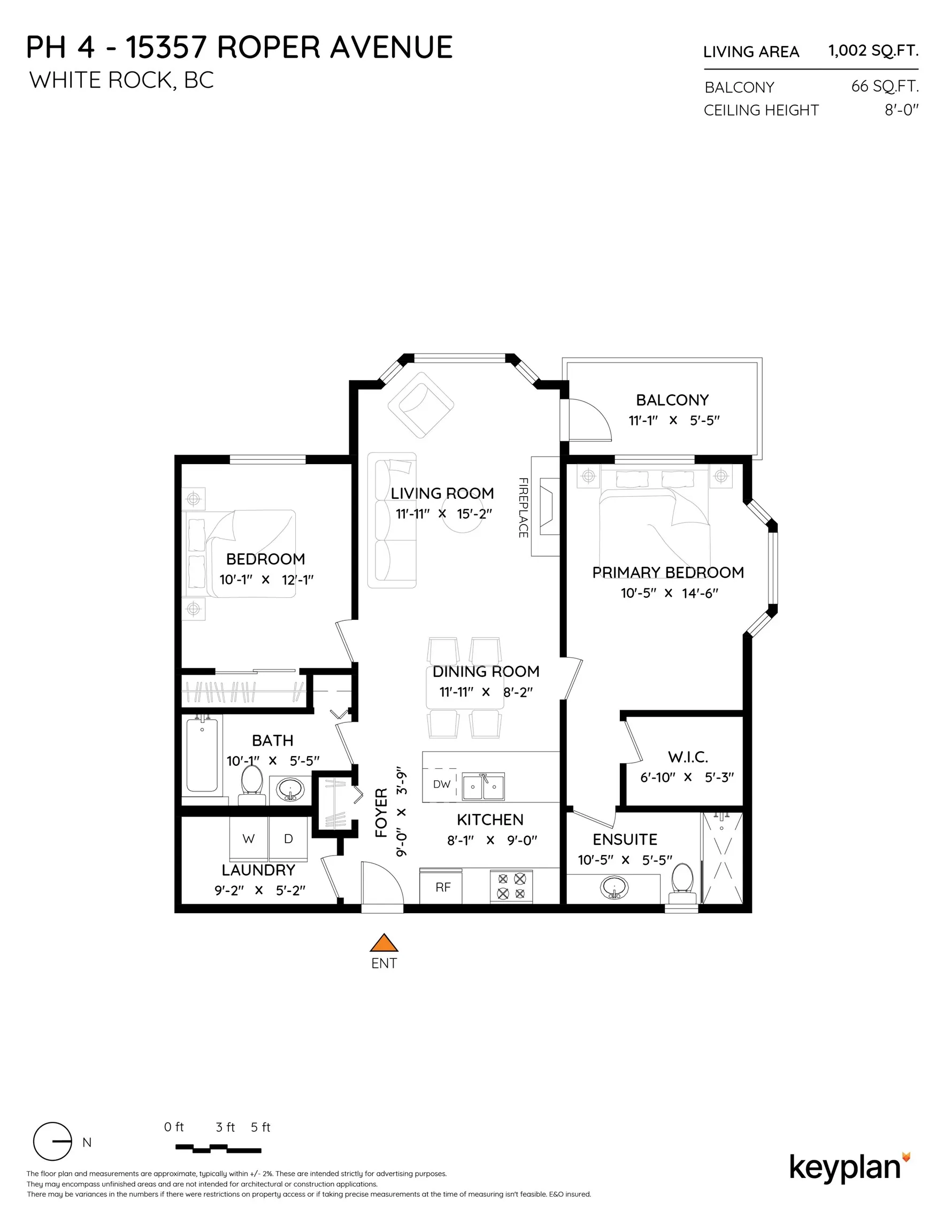 PH4 15357 Roper Avenue